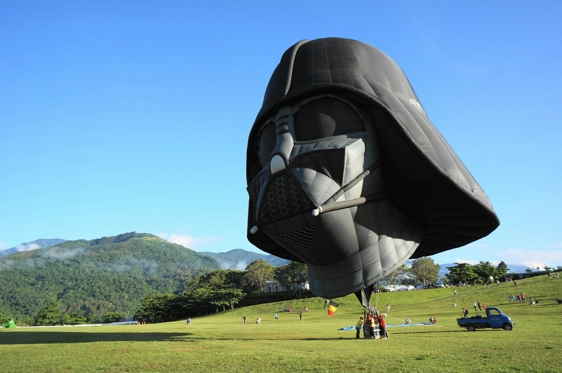 Darth Vader makes an appearance at the Taiwan International Balloon Fiesta © stepmorem / Shutterstock