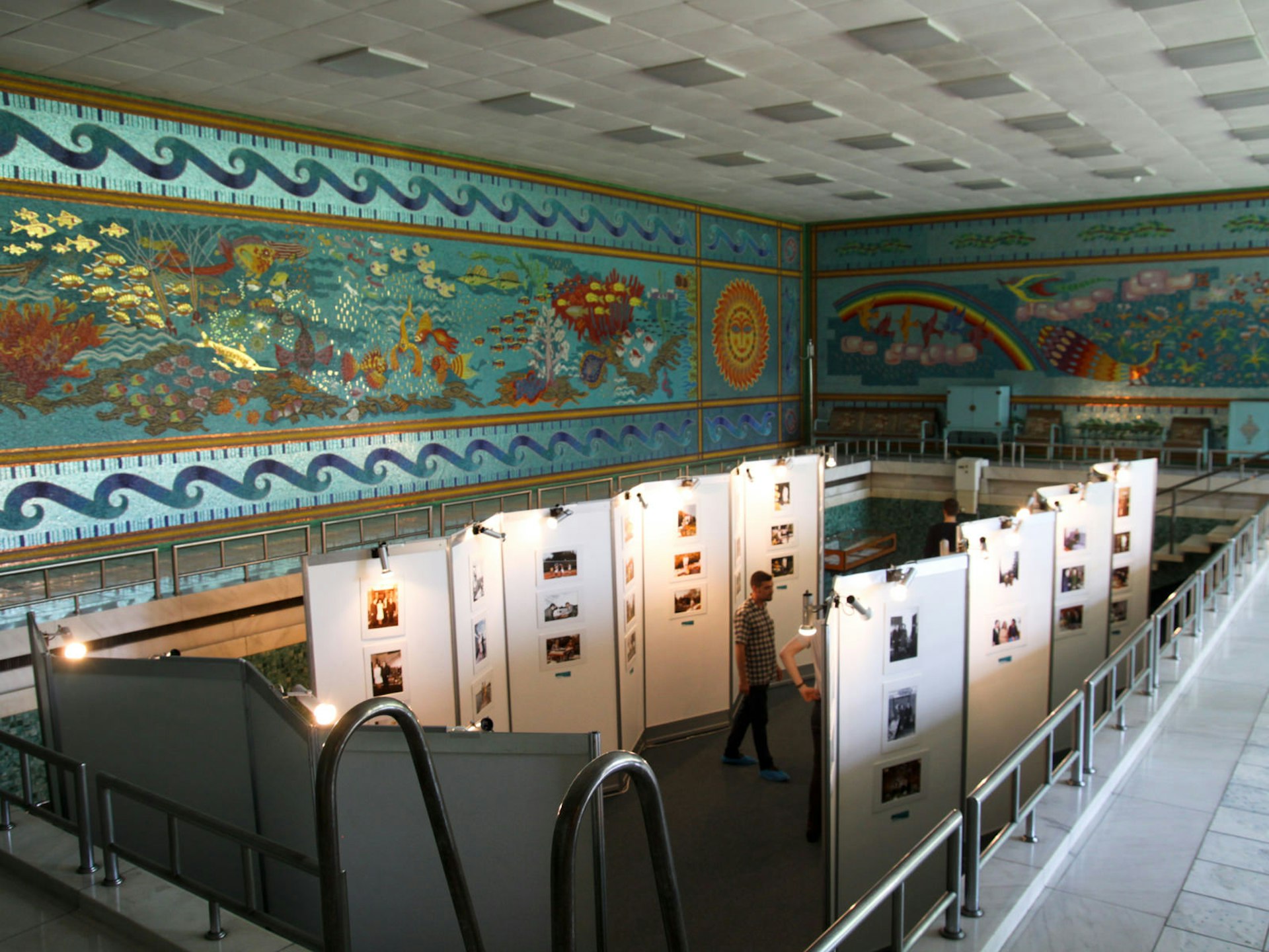 The Spring Palace's interior swimming pool is now a mini gallery © Kit Gillet / Lonely Planet