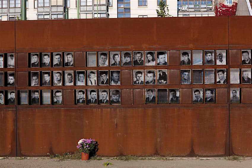 Features - Berlin Wall Memorial depicting those who lost their lives trying to cross from East to West. This open-air museum is a moving insight into the realities of life in war-time Germany © Dan Herrick / Getty Images