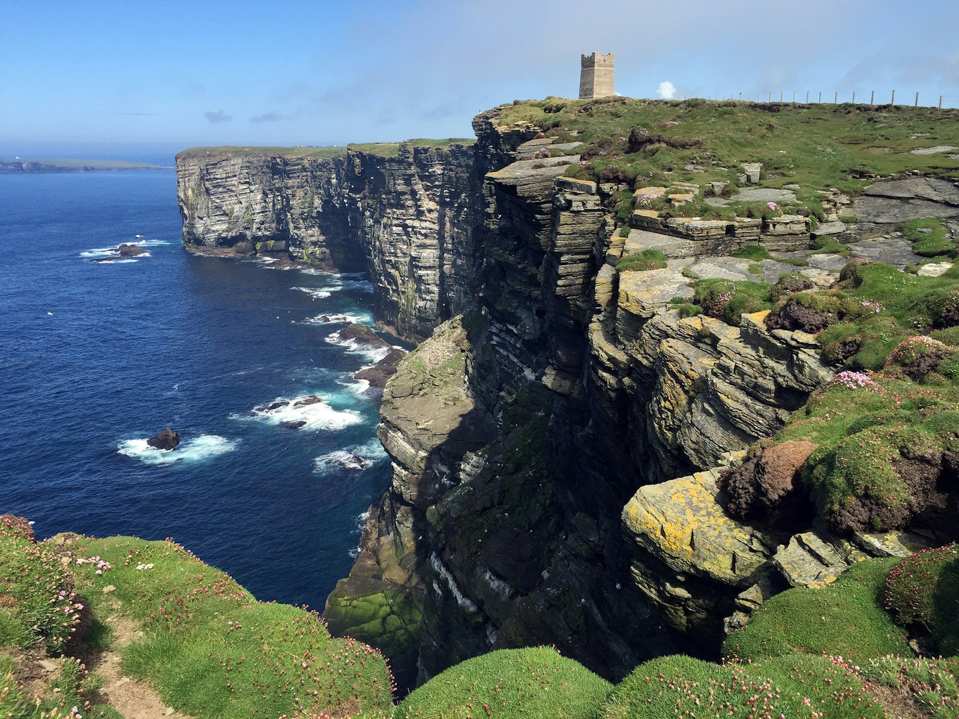 The dramatic cliffs at Marwick Head, Orkney © James Kay / Lonely Planet