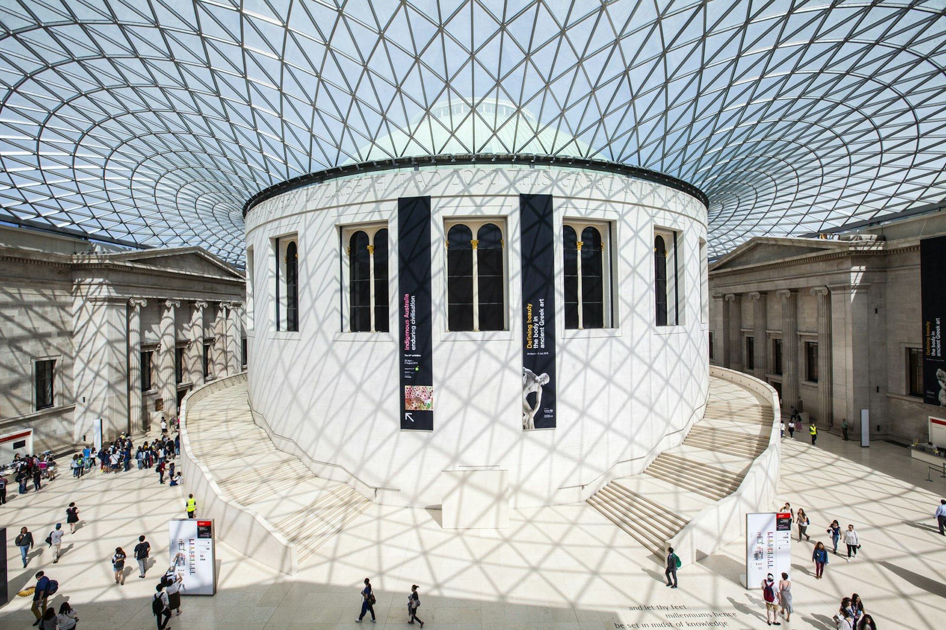 The magnificent Great Hall of the British Museum © Chris Dorney / Shutterstock 