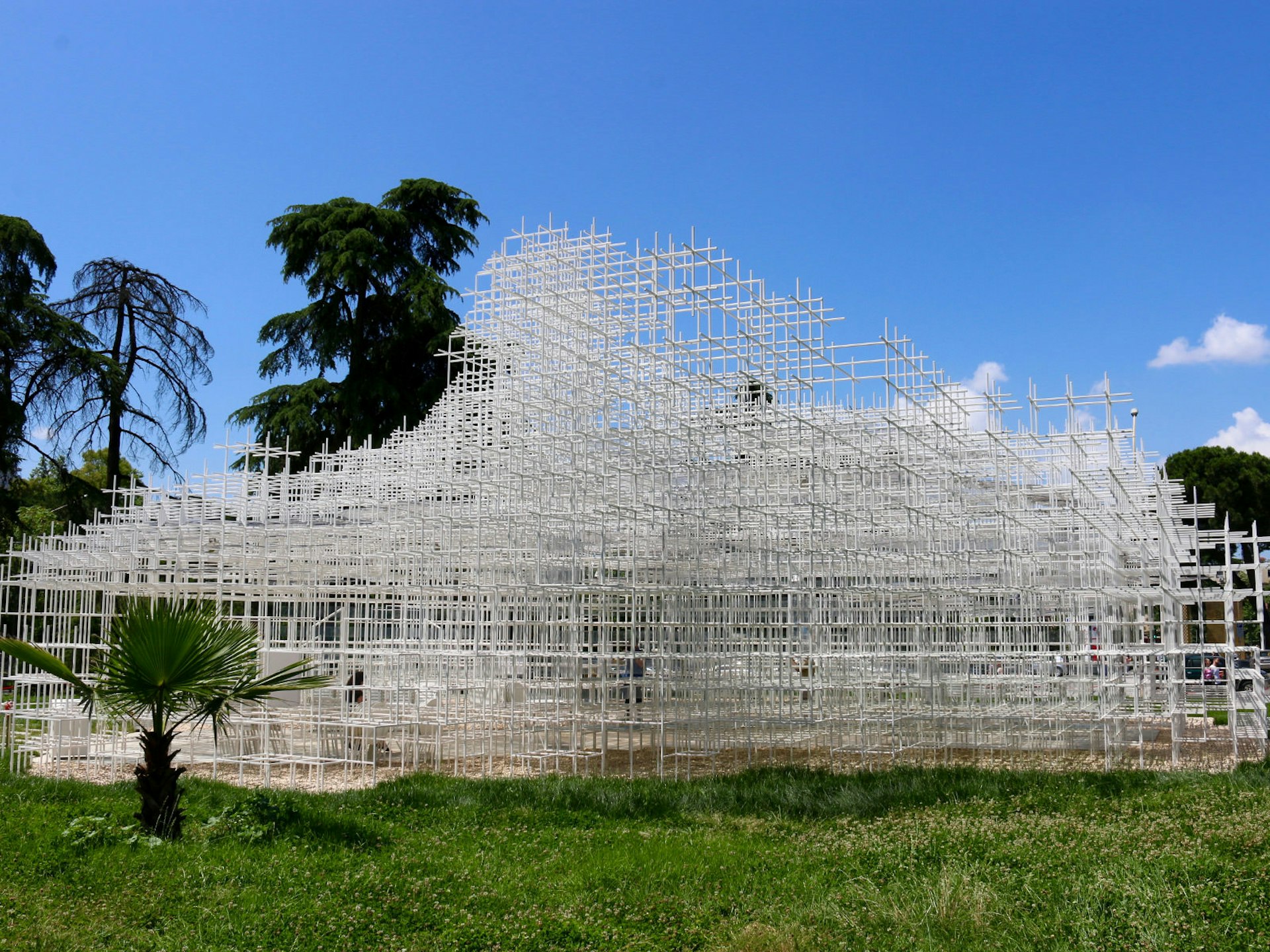 The Cloud pavilion designed by Sou Fujimoto © Bridget Nurre Jennions / Lonely Planet