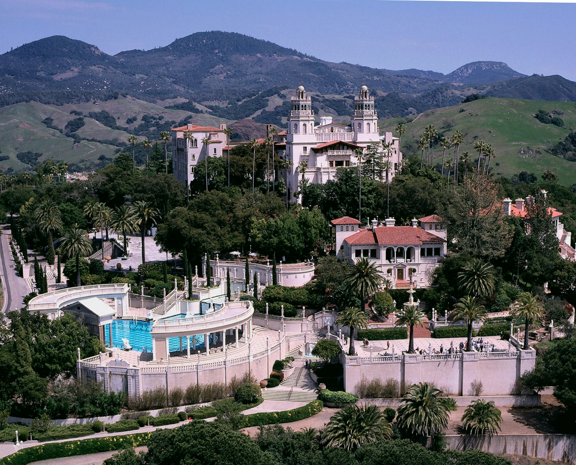 Hearst Castle is one of the top attractions in the San Luis Obispo area 