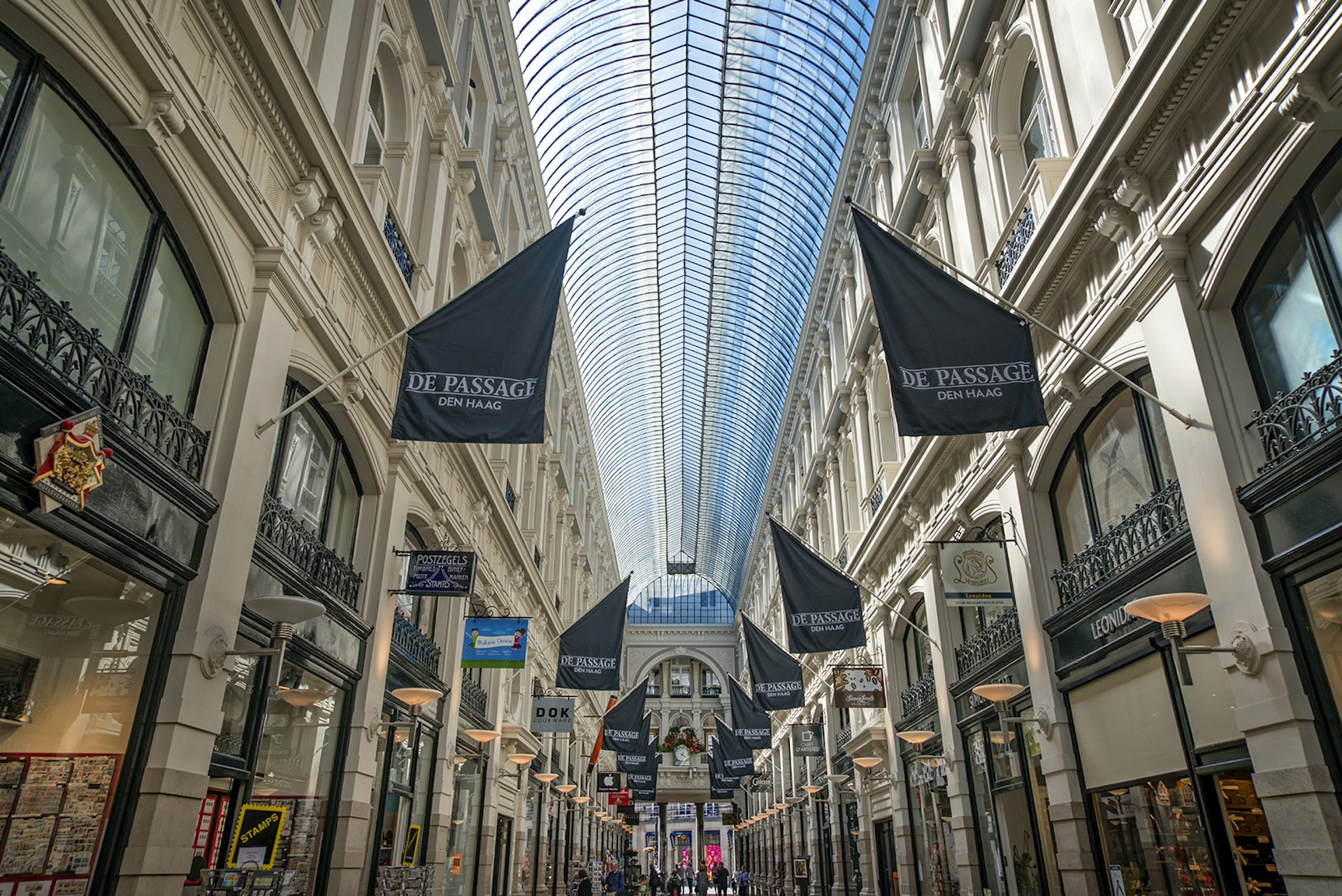 The Hague's impressive shopping arcade