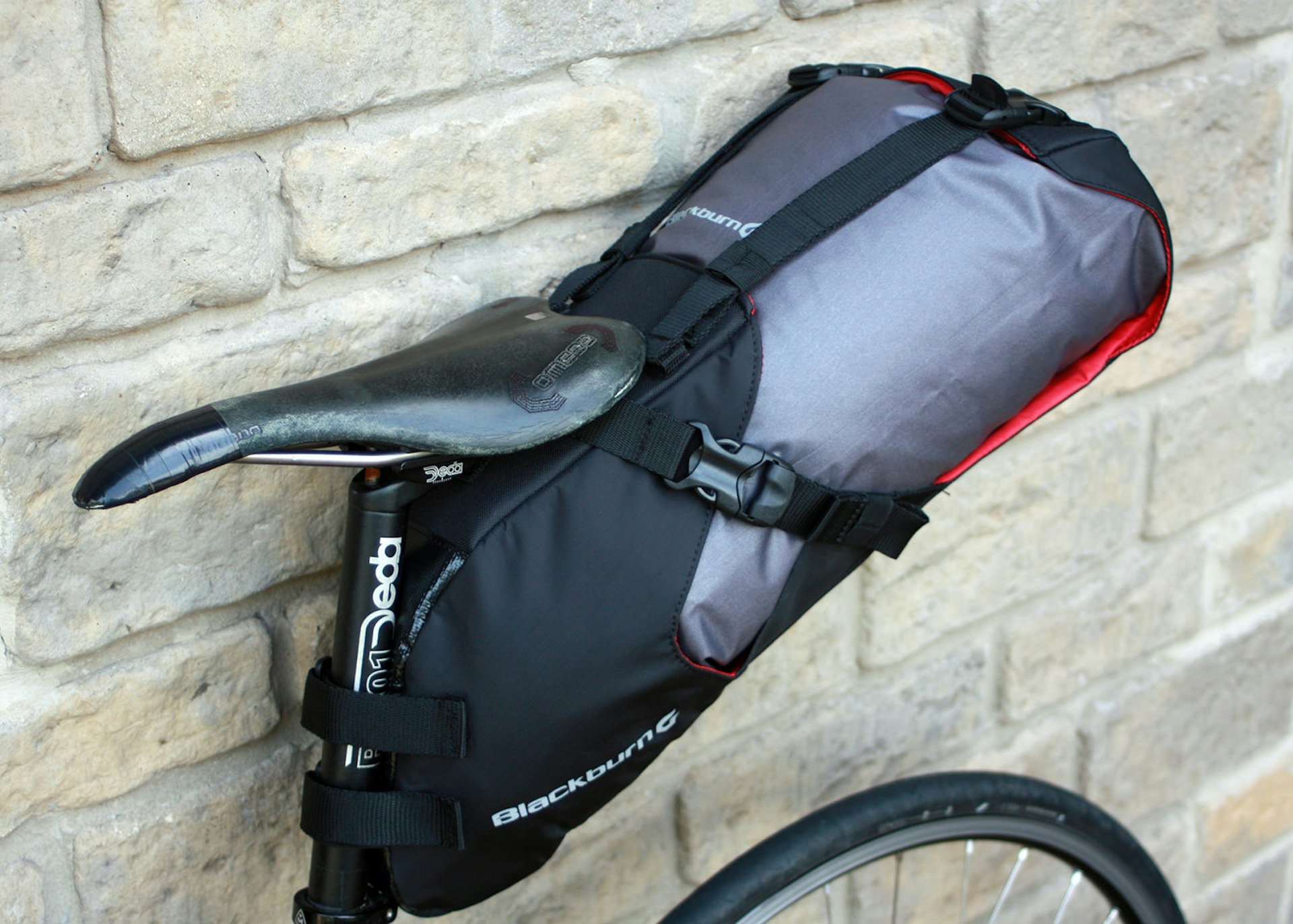 The Blackburn Outpost Seat Pack cuts the need for a rack and saves weight © David Else / Lonely Planet