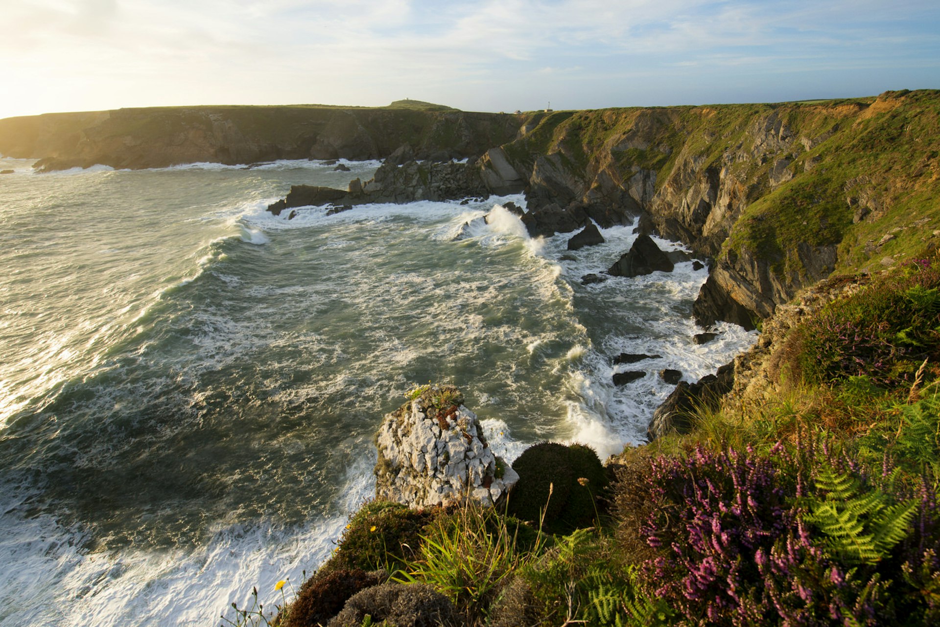 Pembrokeshire's dramatic coast beckons from Marloes Sand © Pete Seaward / Lonely Planet