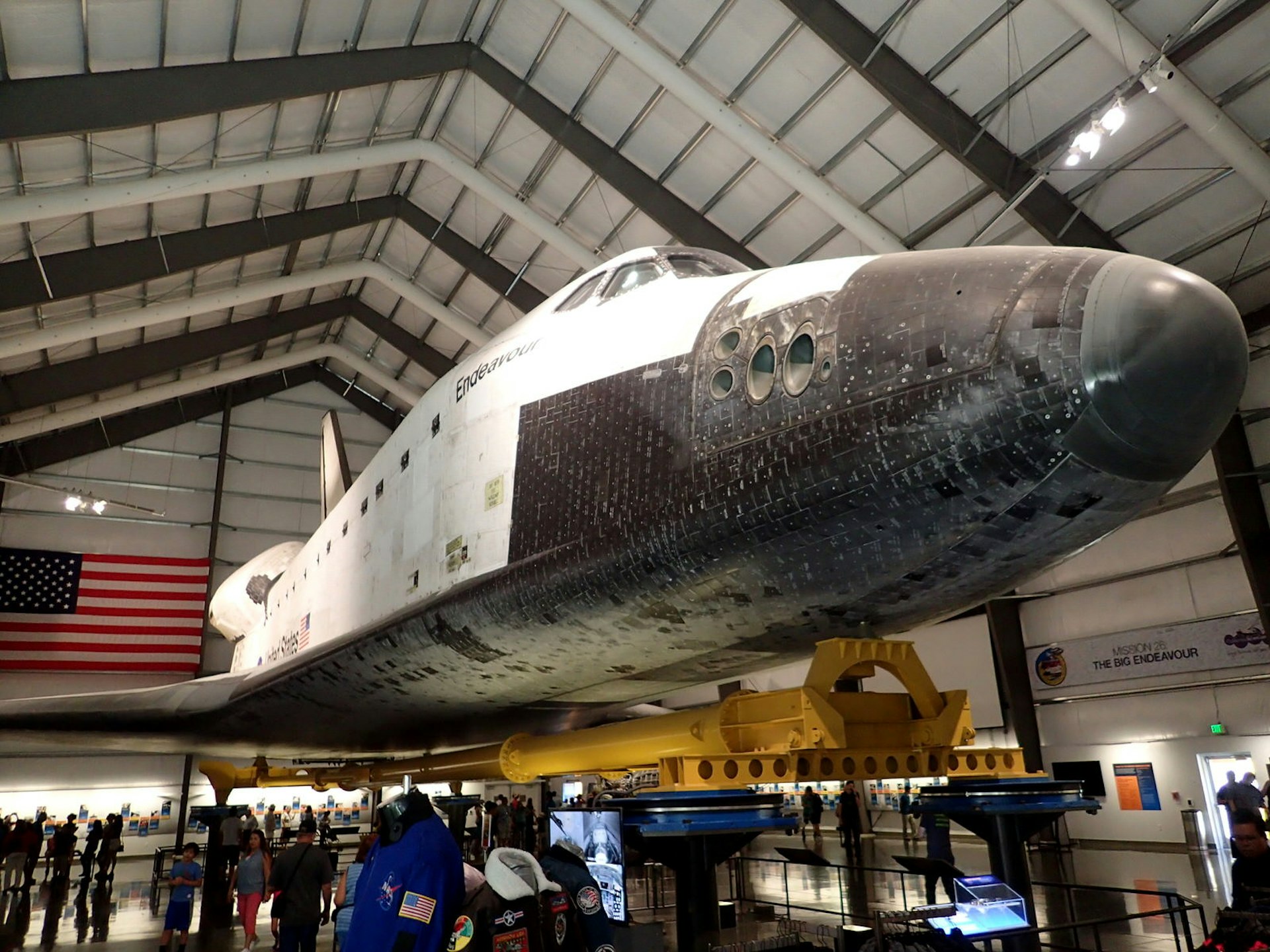 Pride of place in the California Science Center goes to the Space Shuttle Endeavour © Tim Richards / Loney Planet