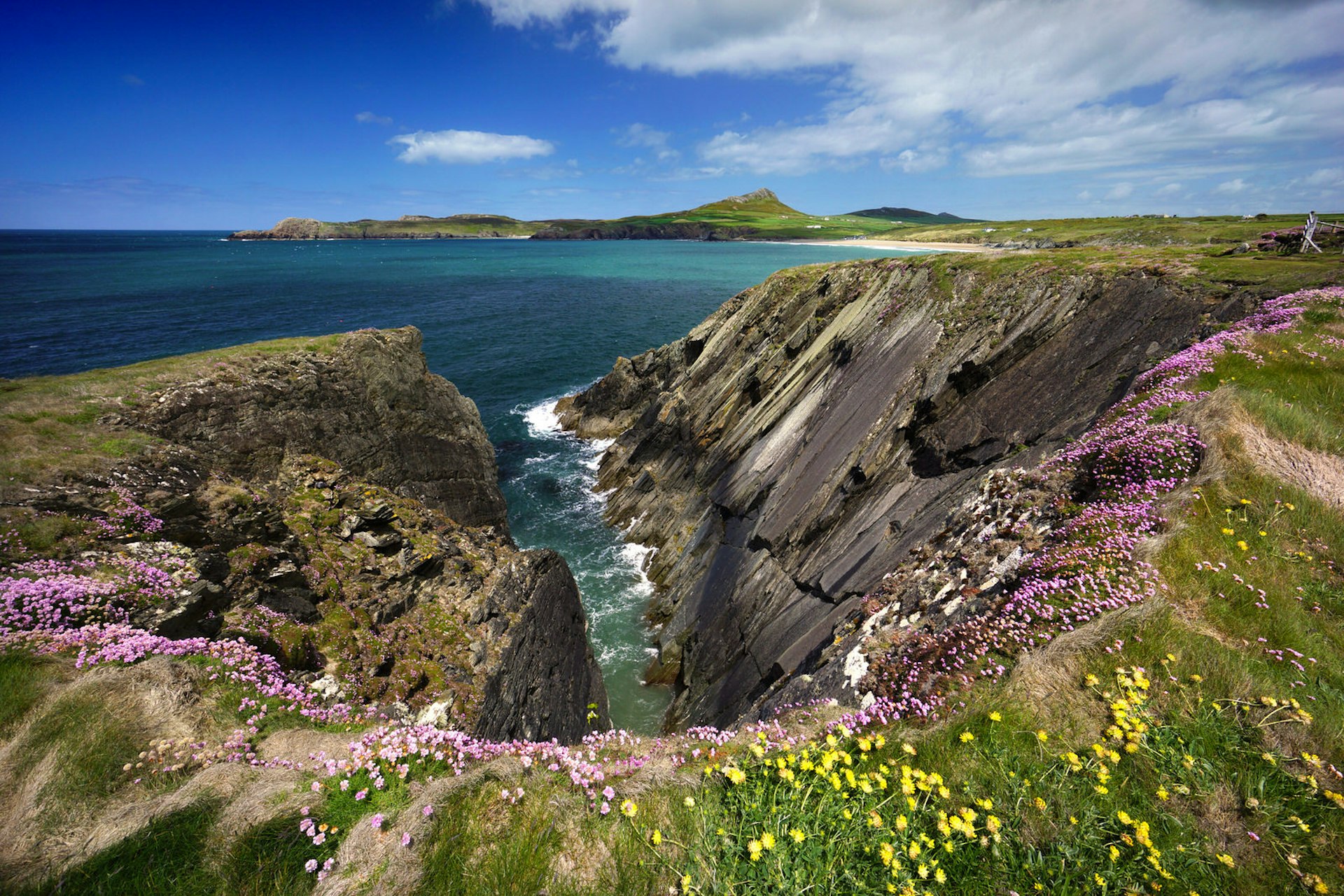 Looking at over the Atlantic at Whitesands bay, St Davids © Michael Roberts / Getty Images