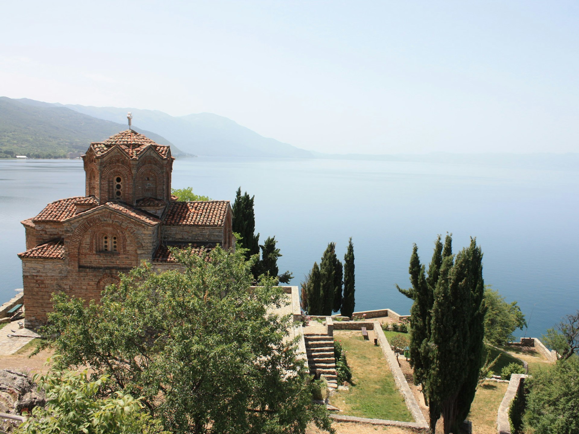 Sveti Jovan at Kaneo church perched above Lake Ohrid © Lorna Parkes / Lonely Planet