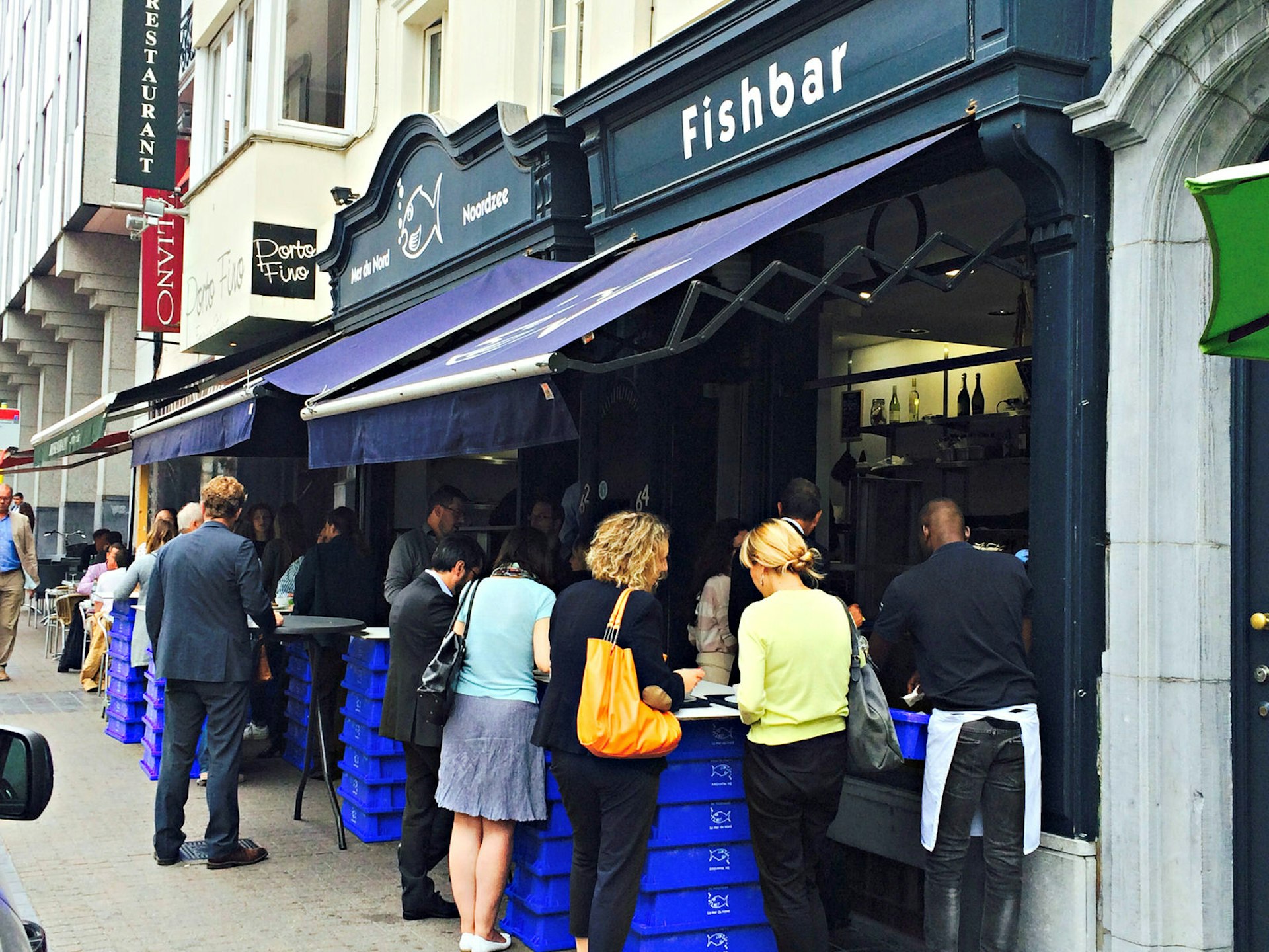 La Mer du Nord is the place to go in Brussels for croquettes © Charlotte McDonald-Gibson/Lonely Planet