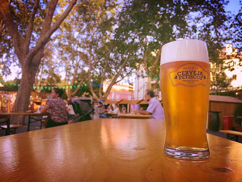 Features - 1-cascais-mercado-cerveja-petiscos Cascais, a Lisbon beach suburb, hosts a craft beer festival each September © Kevin Raub / Lonely Planet