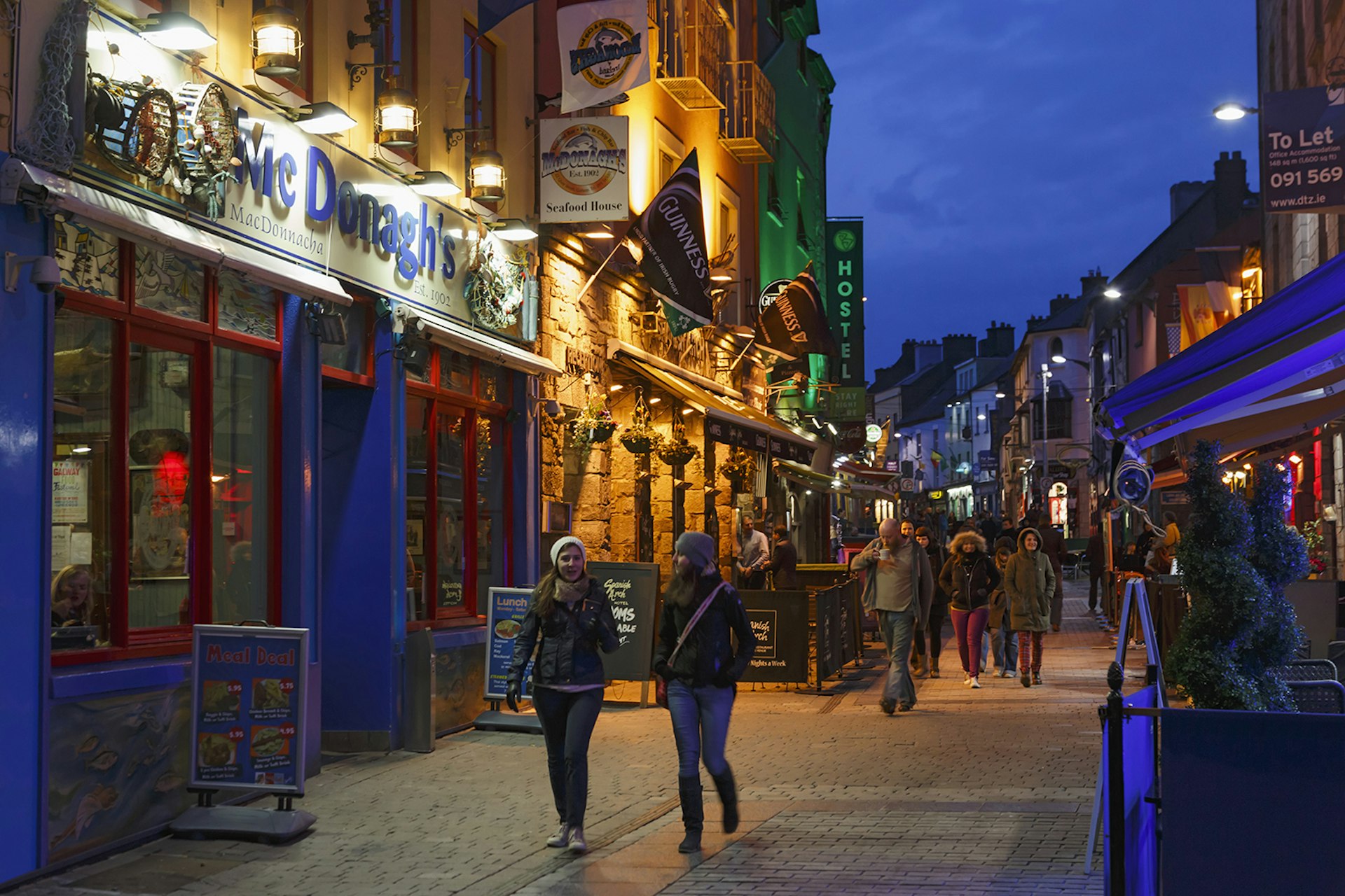 Galway city is a swirl of enticing old pubs humming with trad music sessions