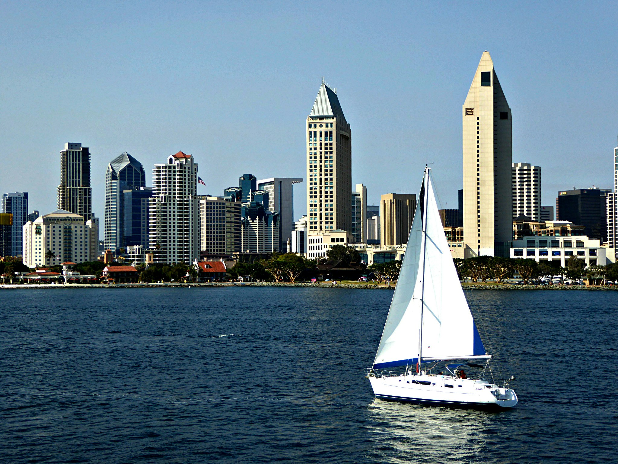 Take a cruise and take in San Diego's skyline © Patricia Carswell/Lonely Planet
