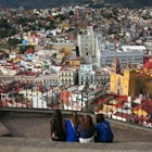 Features - Women looking at view of Guanajuato, Mexico