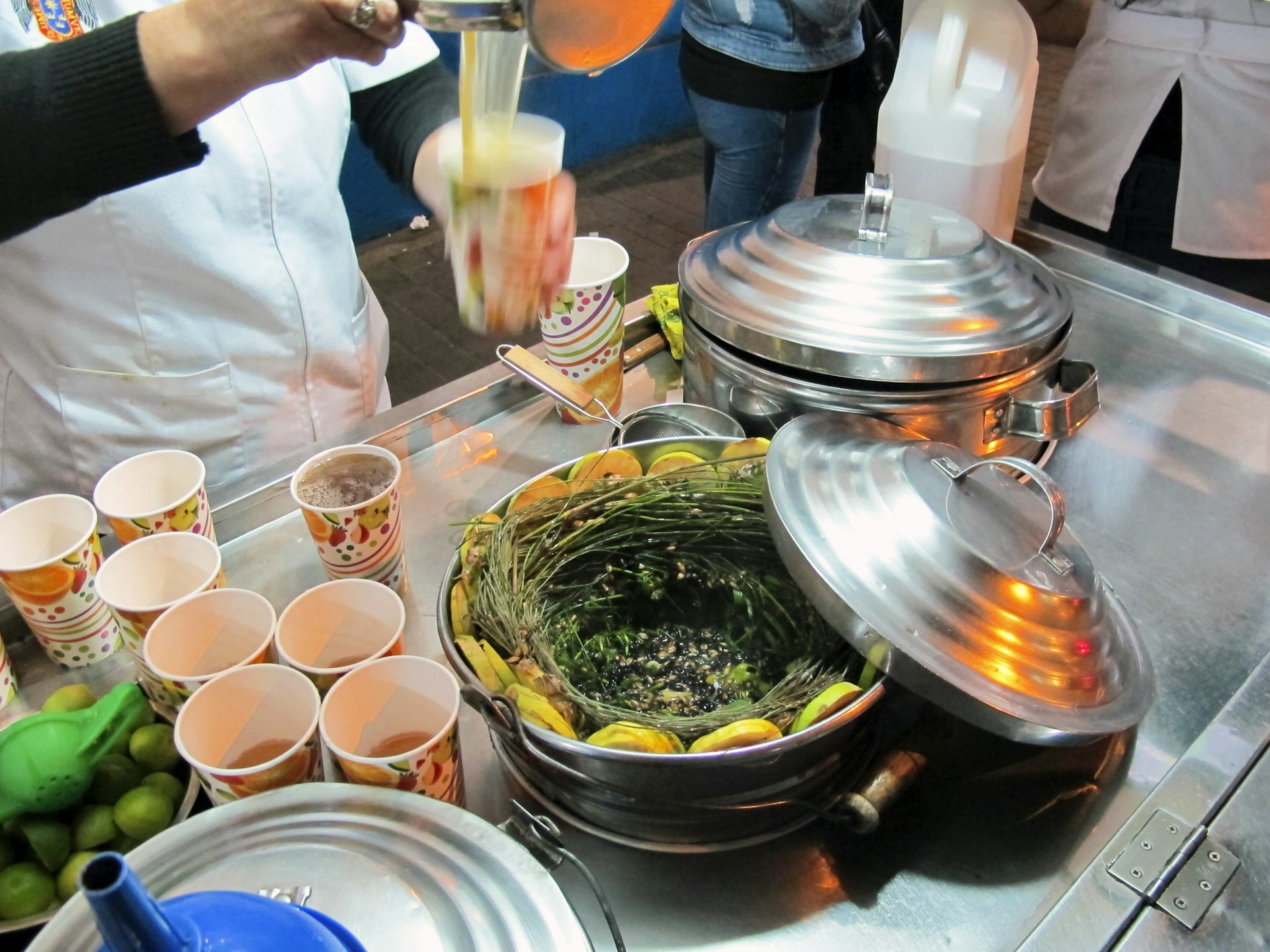 Hot, herb-infused drinks are the traditional way to start a morning in Lima © Agnes Rivera / Lonely Planet