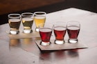 A flight of ciders at Capitol Cider in Seattle © Capitol Cider