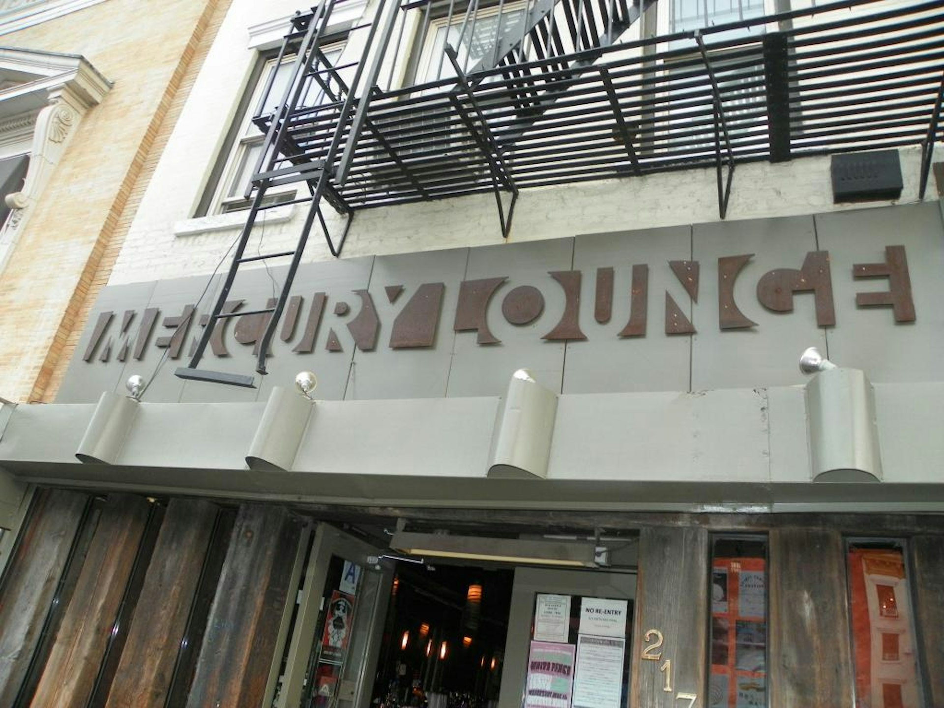 Mercury Lounge on Houston Street
