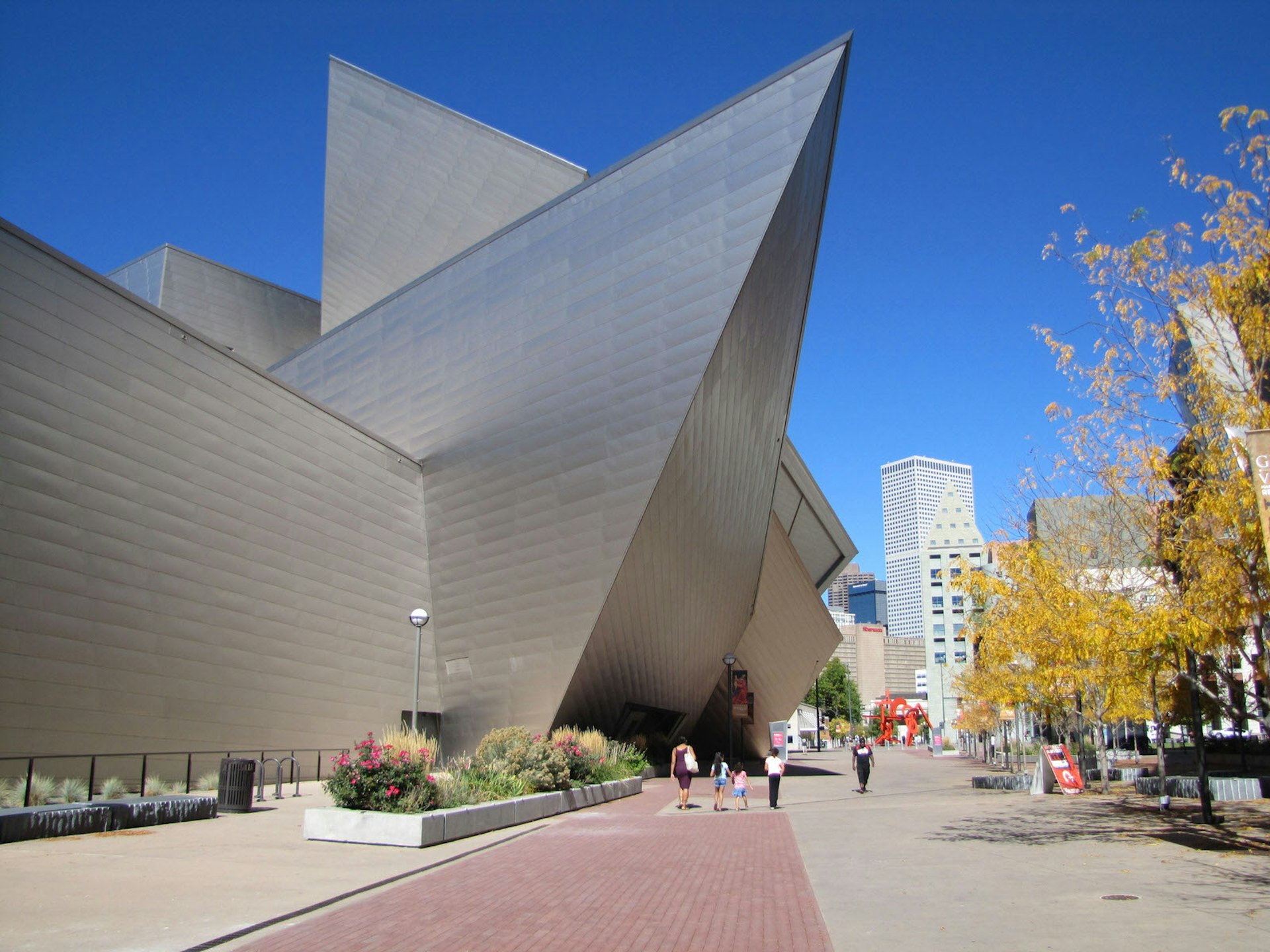 A signature feature of Denver architecture, the Frederic C. Hamilton Building was designed by Daniel Libeskind © Liza Prado / Lonely Planet 