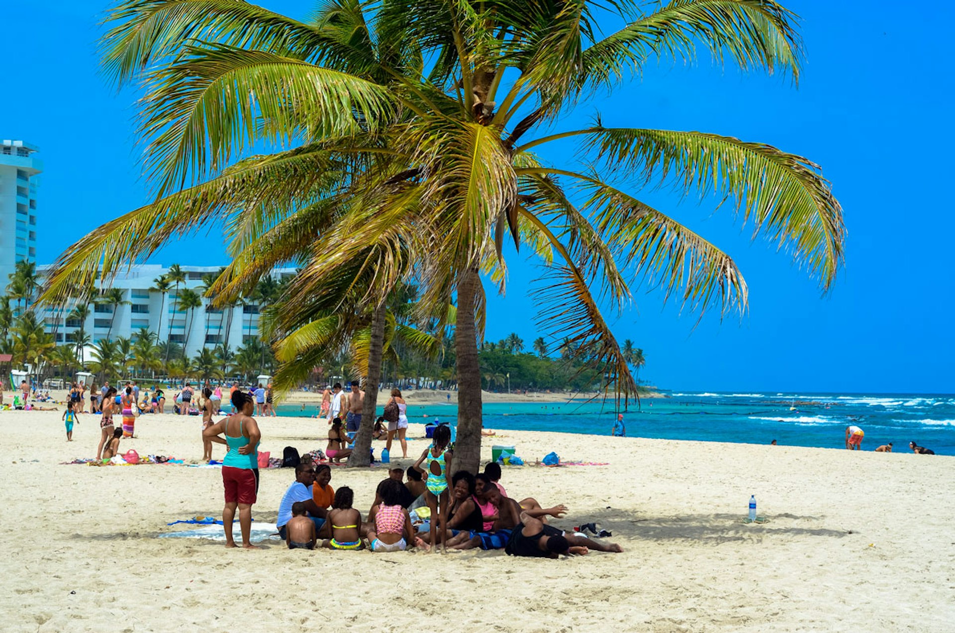 Juan Dolio beach attracts city dwellers looking for some quiet family time © Lebawit Girma / Lonely Planet