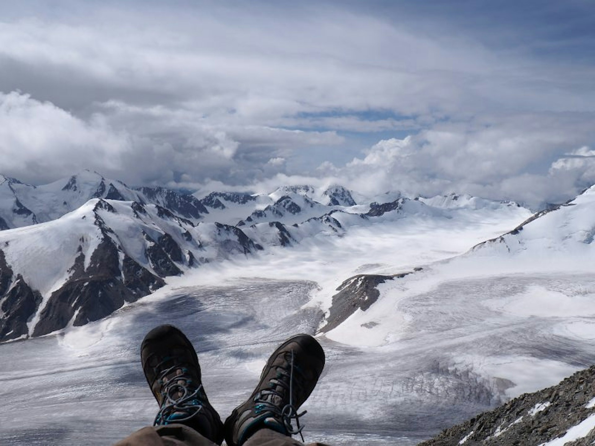 Potanii Glacier: worth every aching muscle © Olivia Pozzan / Lonely Planet
