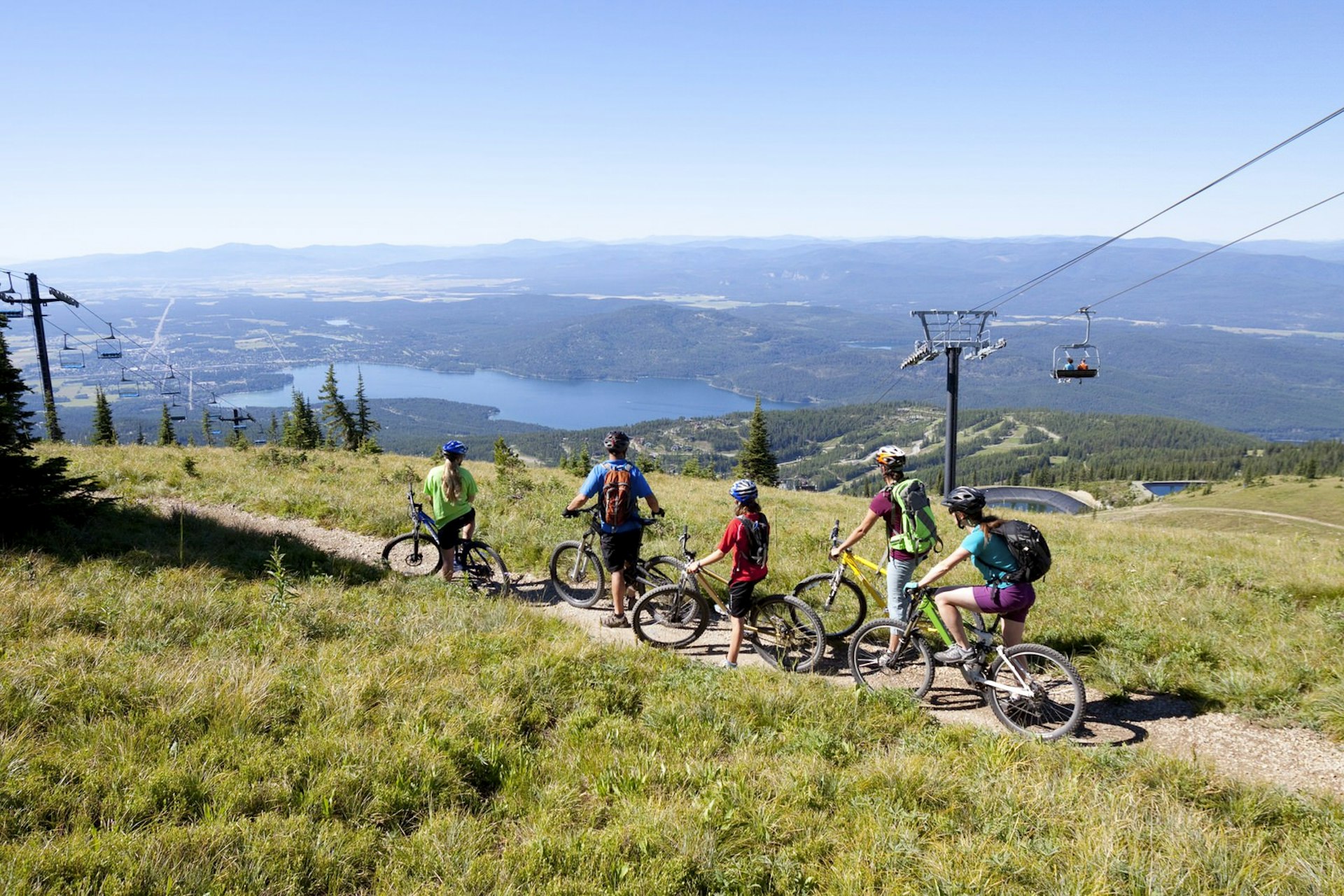 With over 30 miles of trails, Whitefish Bike Park has routes for every biking ability © Craig Moore / Getty