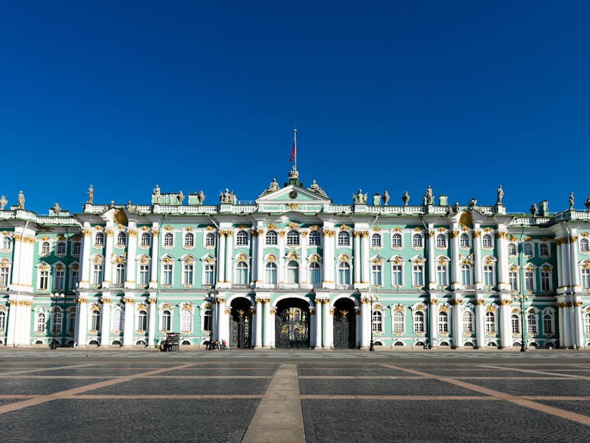 The spectacular Winter Palace, home of the State Hermitage Museum © Valeri Potapova / Shutterstock