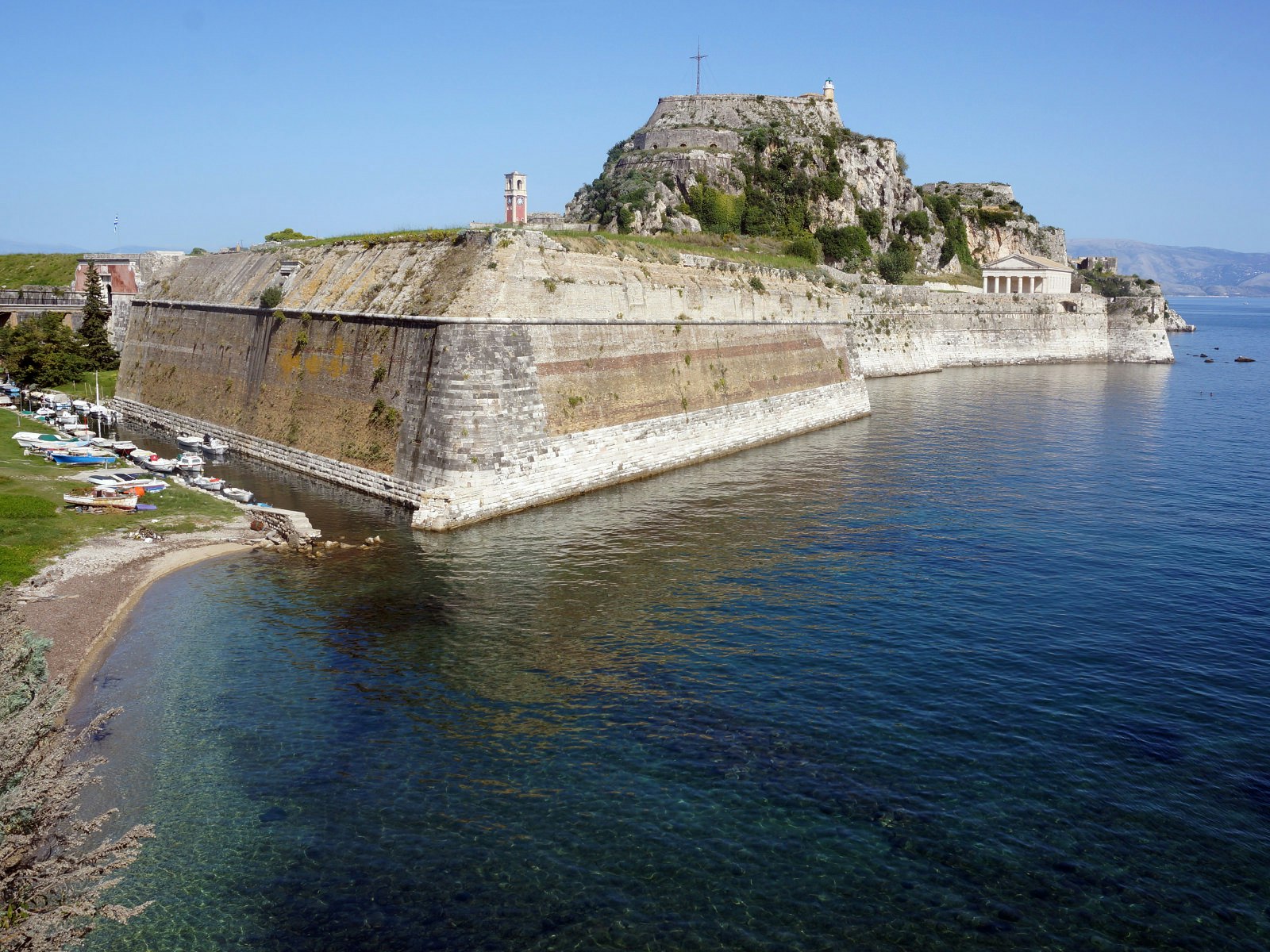 Corfu Town’s Old Fortress offers superb views © Anita Isalska / Lonely Planet