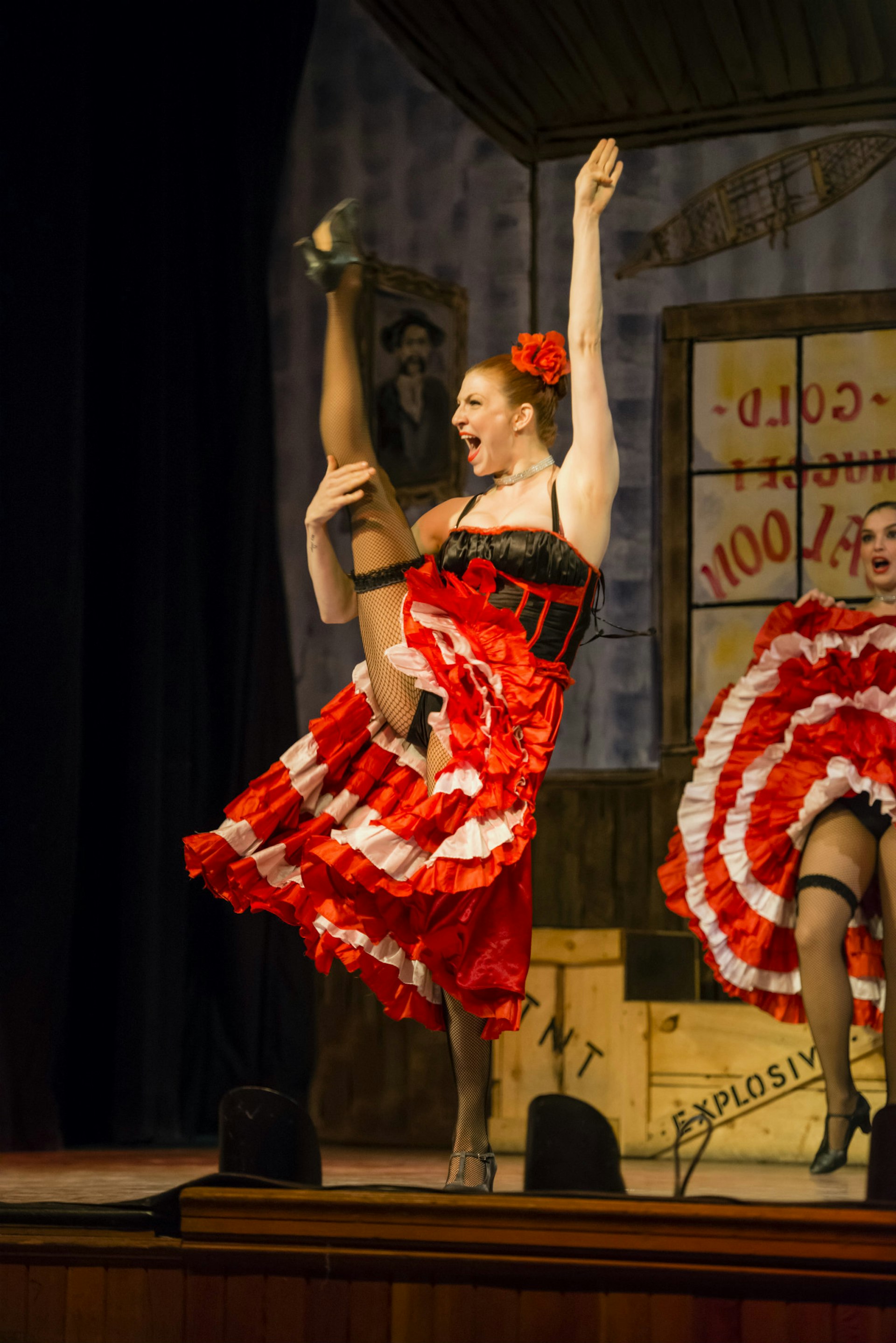 Can-can performers at Diamond Tooth Gerties © Justin Foulkes / Lonely Planet