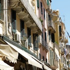 Italian-style balconies in Corfu Town © Merlin74 / Shutterstock