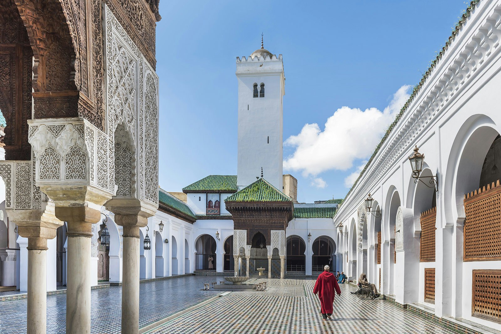 Kairaouine Mosque and university in Fez © Izzet Keribar