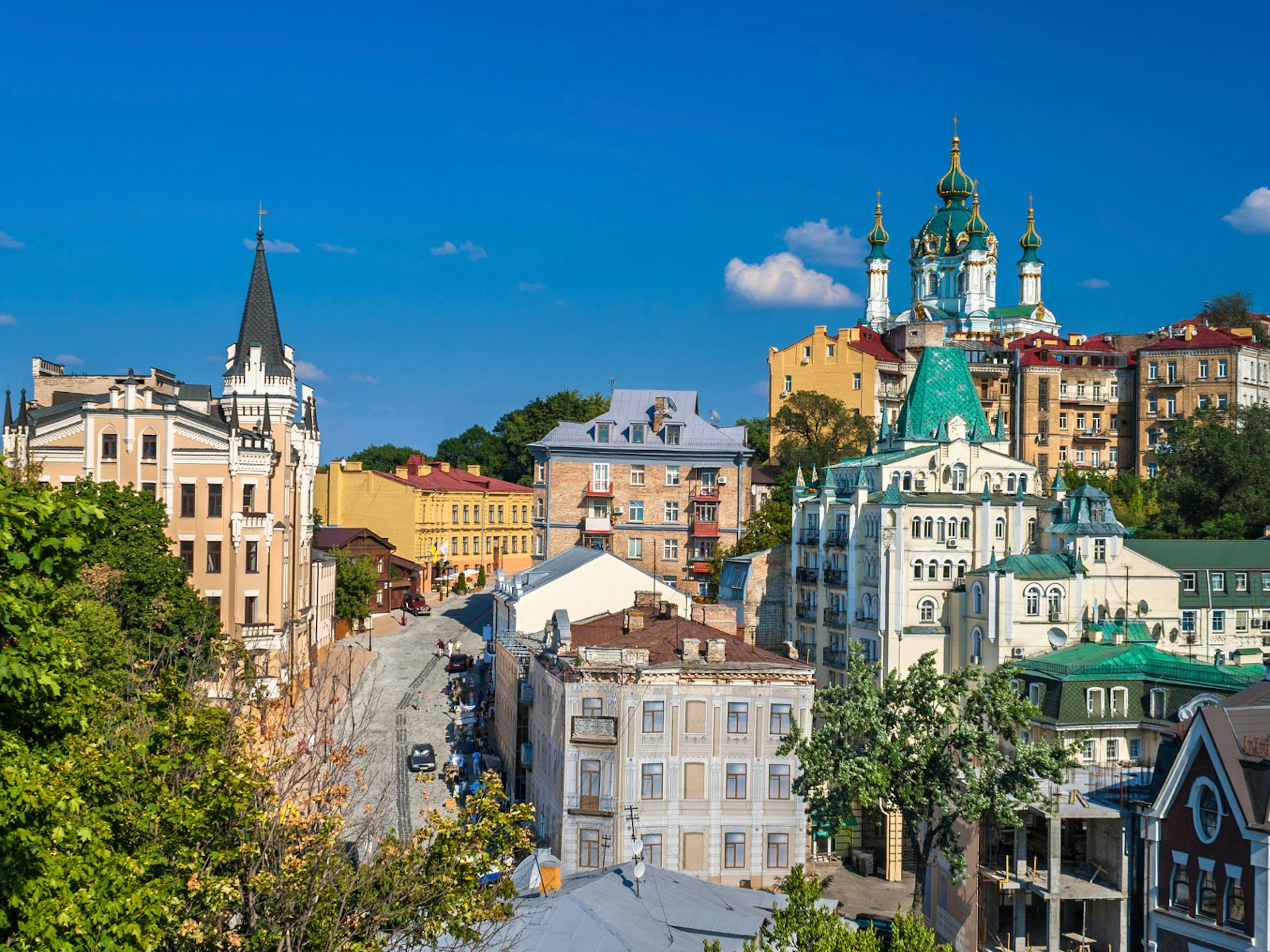 Andriyivsky-Uzviz, Kyiv's quaintest thoroughfare © Leonid Andronov / Getty Image