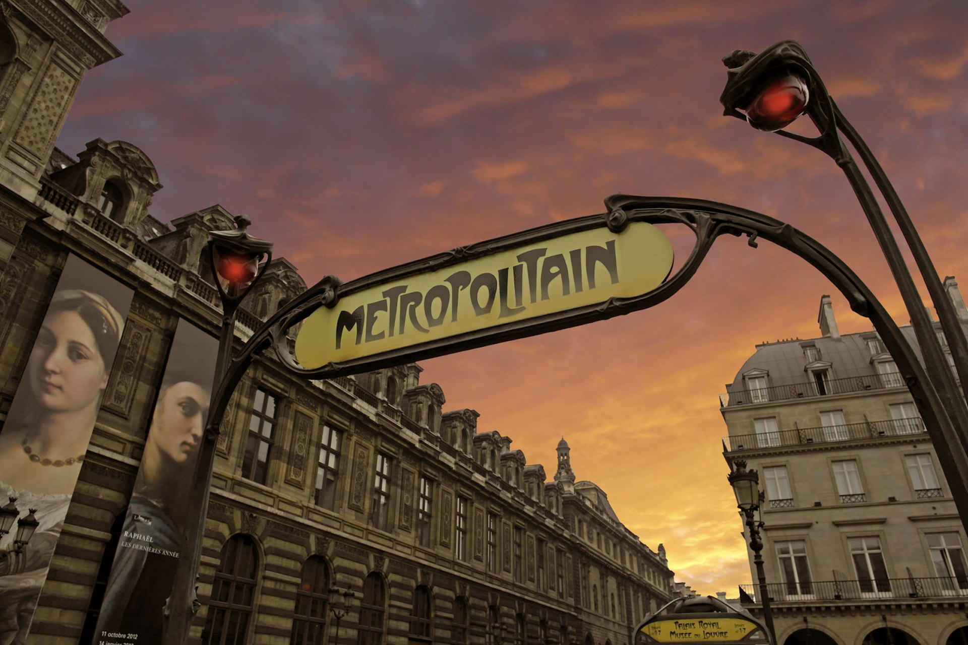 Metro entrance, Paris © Images Etc Ltd / Getty Images