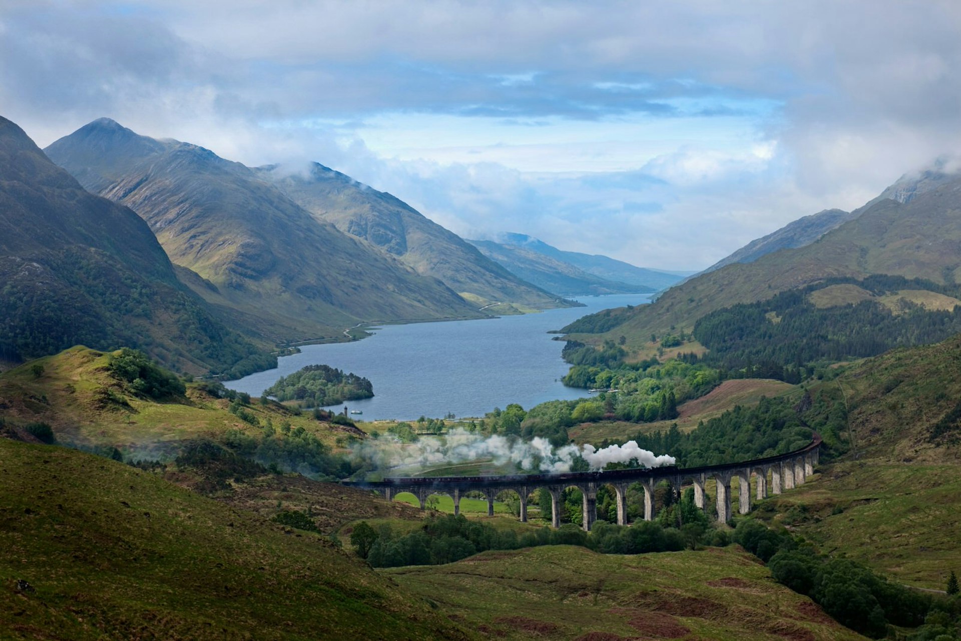 With its magnificent viaduct, Glenfinnan links Harry Potter and Bonnie Prince Charlie © Nick Fox / Shutterstock