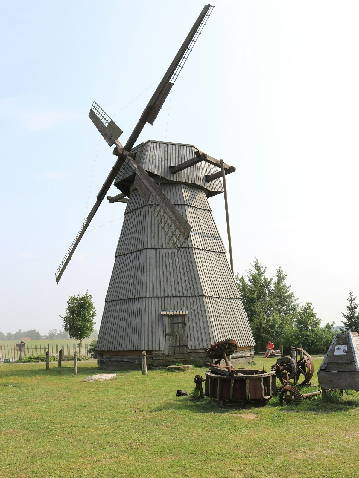 Traditional windmill at the Dudutki open-air folk museum © Greg Bloom / Lonely Planet