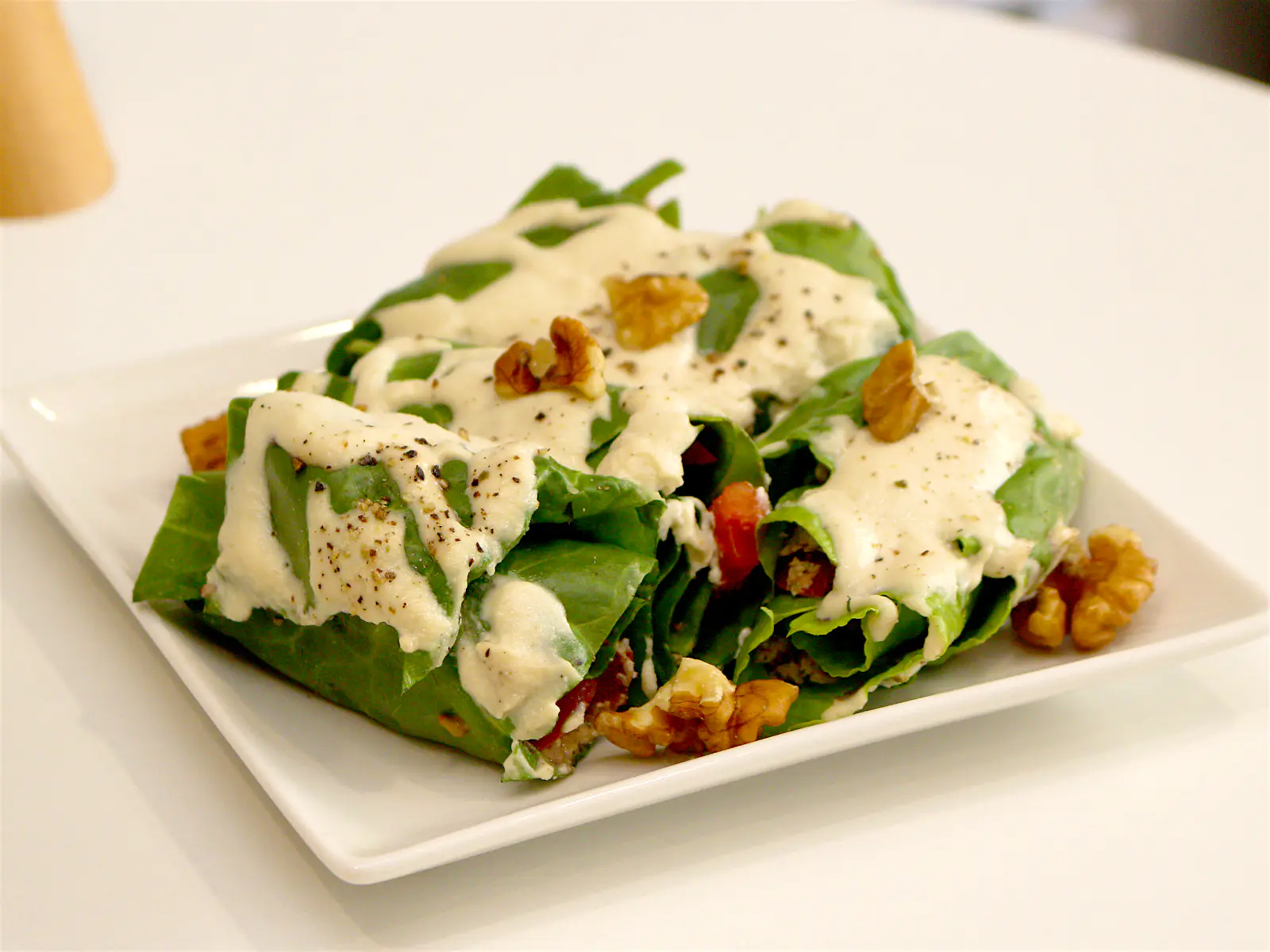 Features - zdravo-zivo-cabbage-rolls-belgrade Cabbage rolls at Zdravo Zivo raw food bar © Nevena Paunovic / Lonely Planet