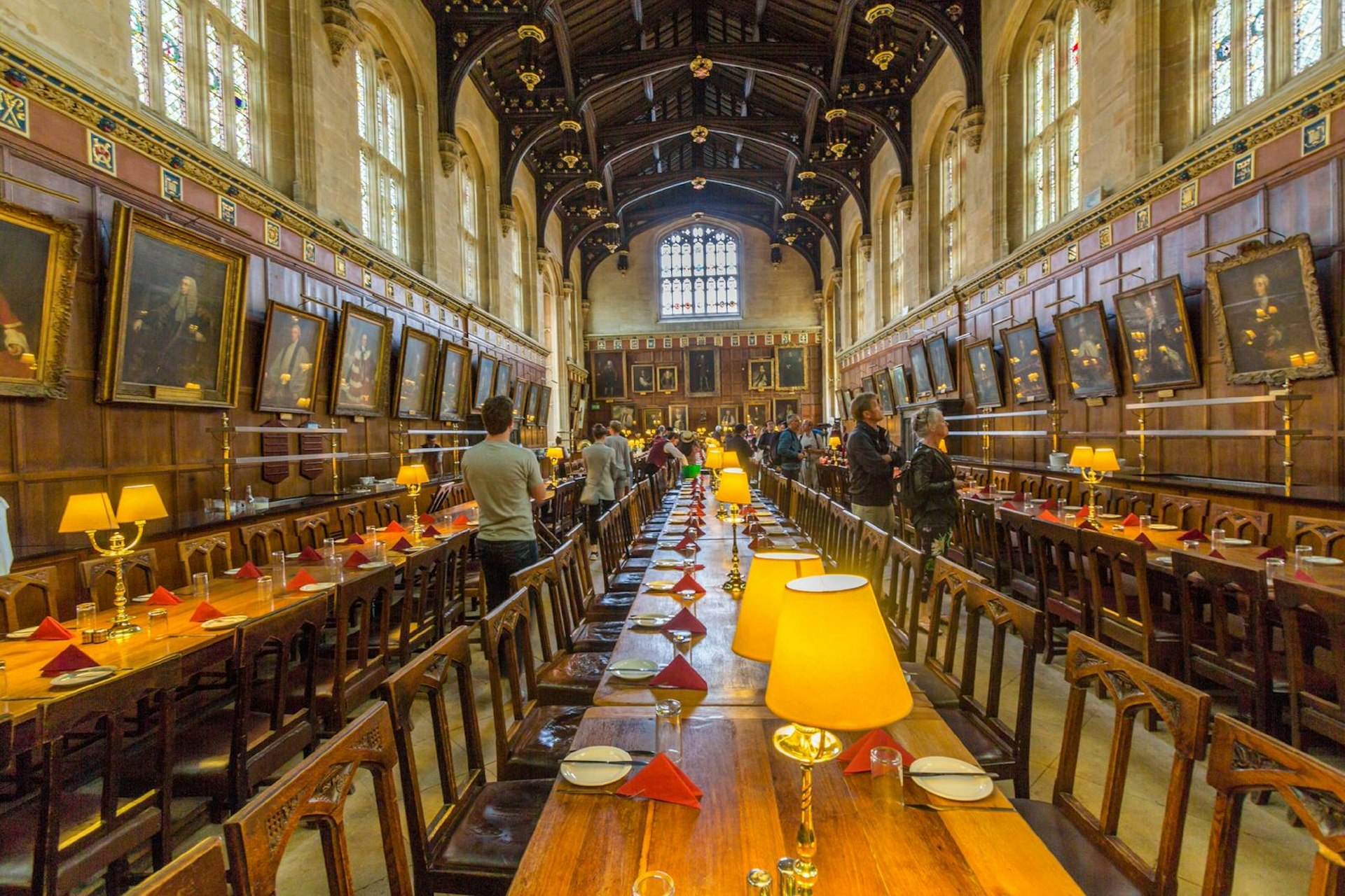 Christ Church's Great Hall, the centre of college life and the inspiration for Hogwarts' own Great Hall © eXpose / Shutterstock