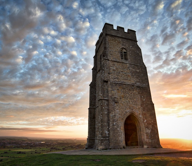 Glastonbury Tor is topped by 14th-century St Michael's Church. Was it also the Isle of Avalon © David Thompson / 500px
