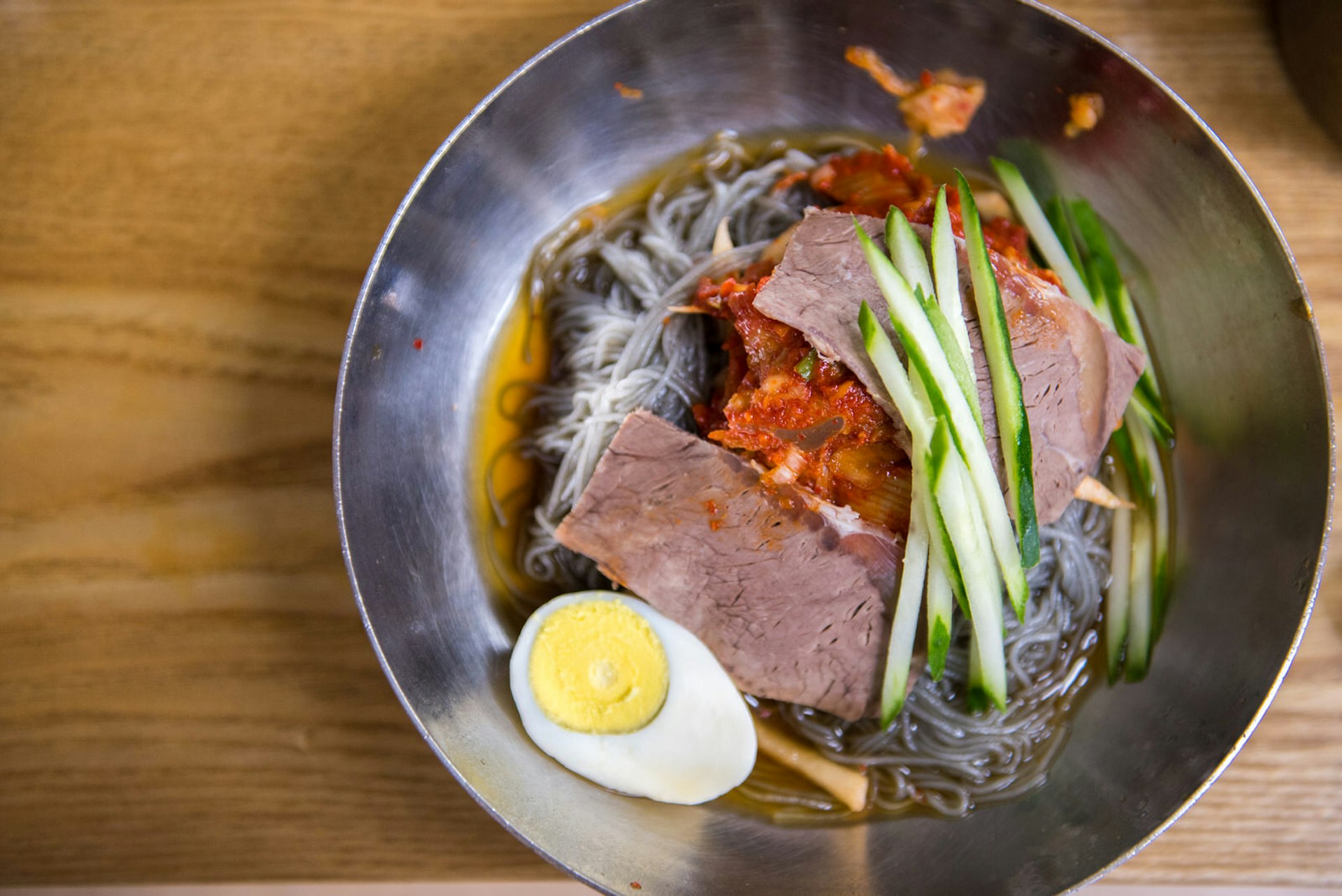 Naengmyeon may be served cold, but chilli brings the heat © Phung Huynh Vu Qui / Getty Images