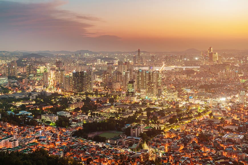 Seoul, Sydkorea © Mlenny / Getty Images