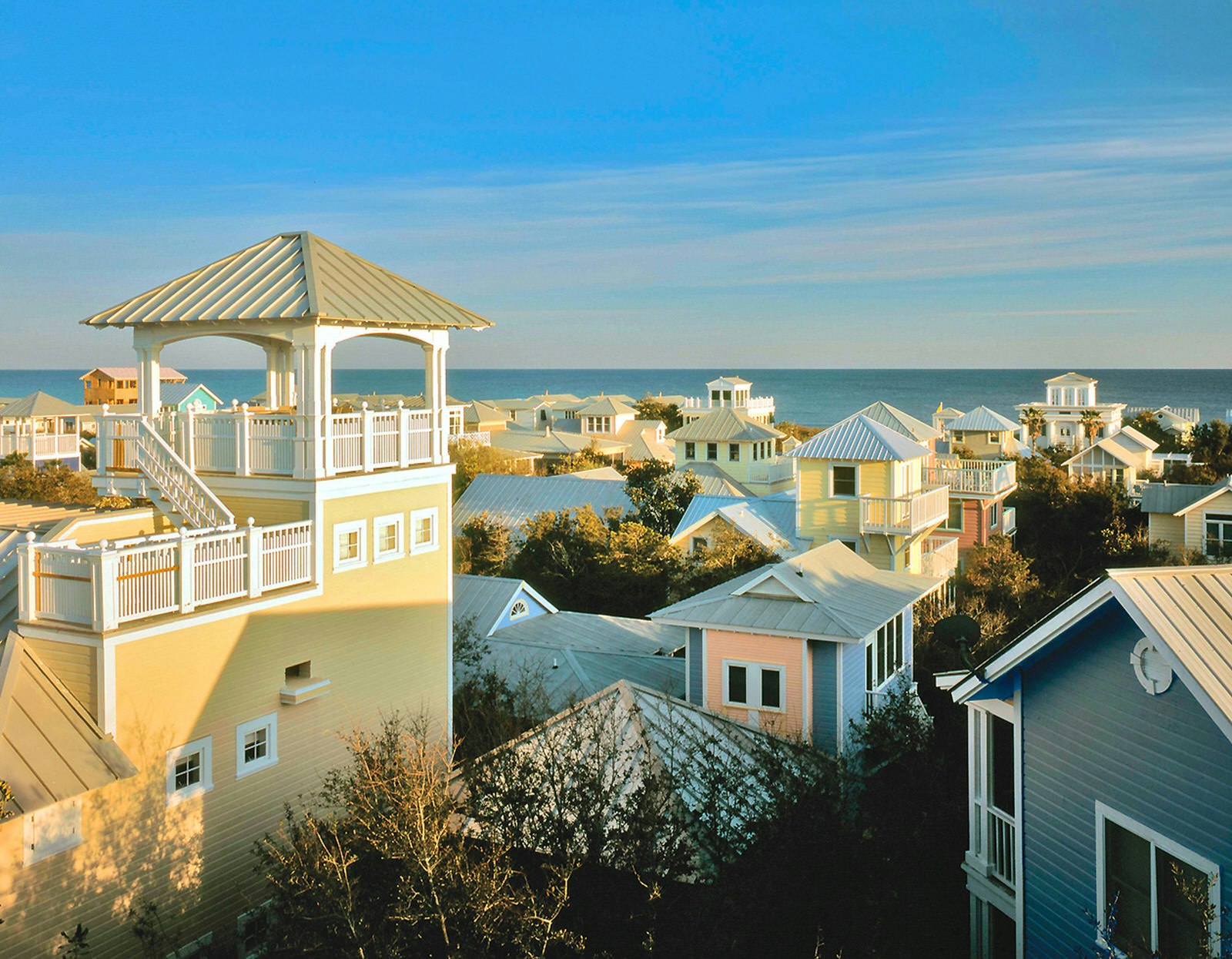 The Emerald Coast is silver-screen ready – the town of Seaside even starred in The Truman Show © Visit South Walton