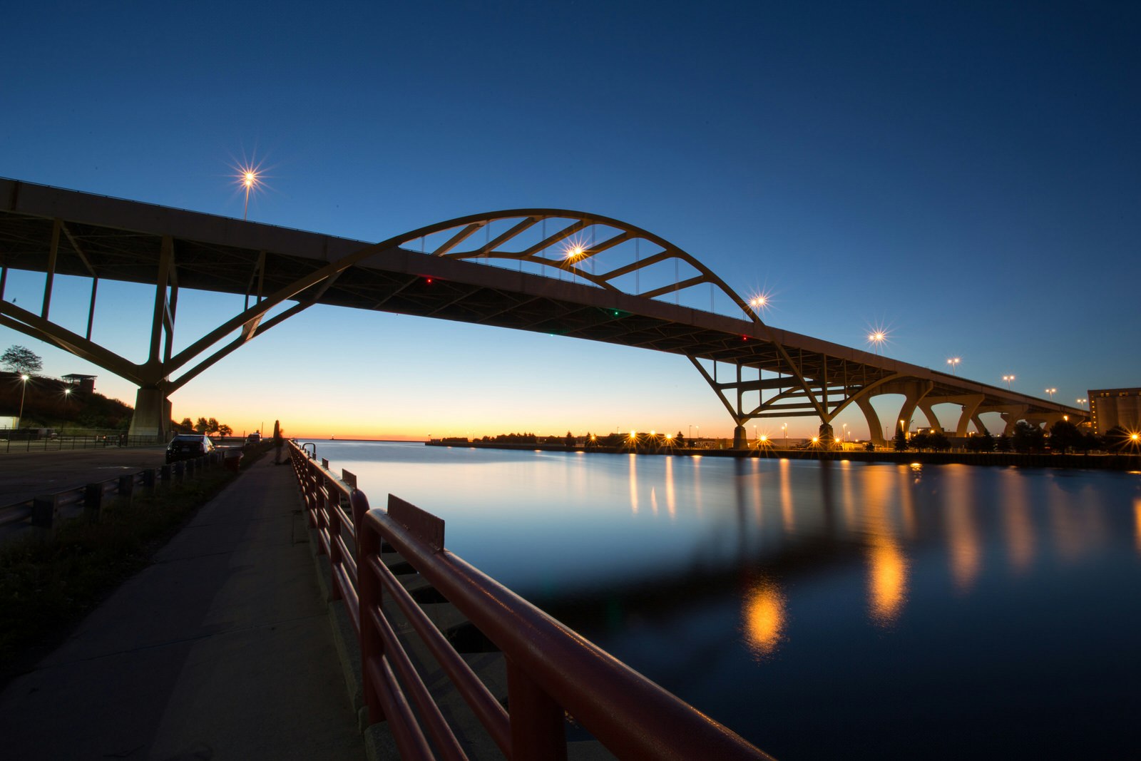 Hoan Bridge, Milwaukee © Visit Milwaukee