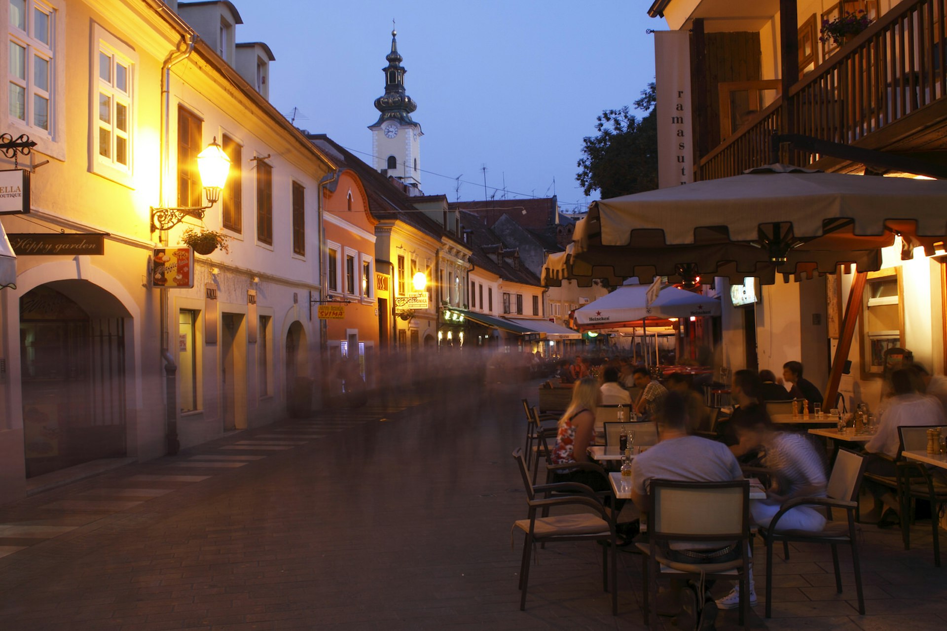 Tkalčićeva, Zagreb's nightlife epicentre