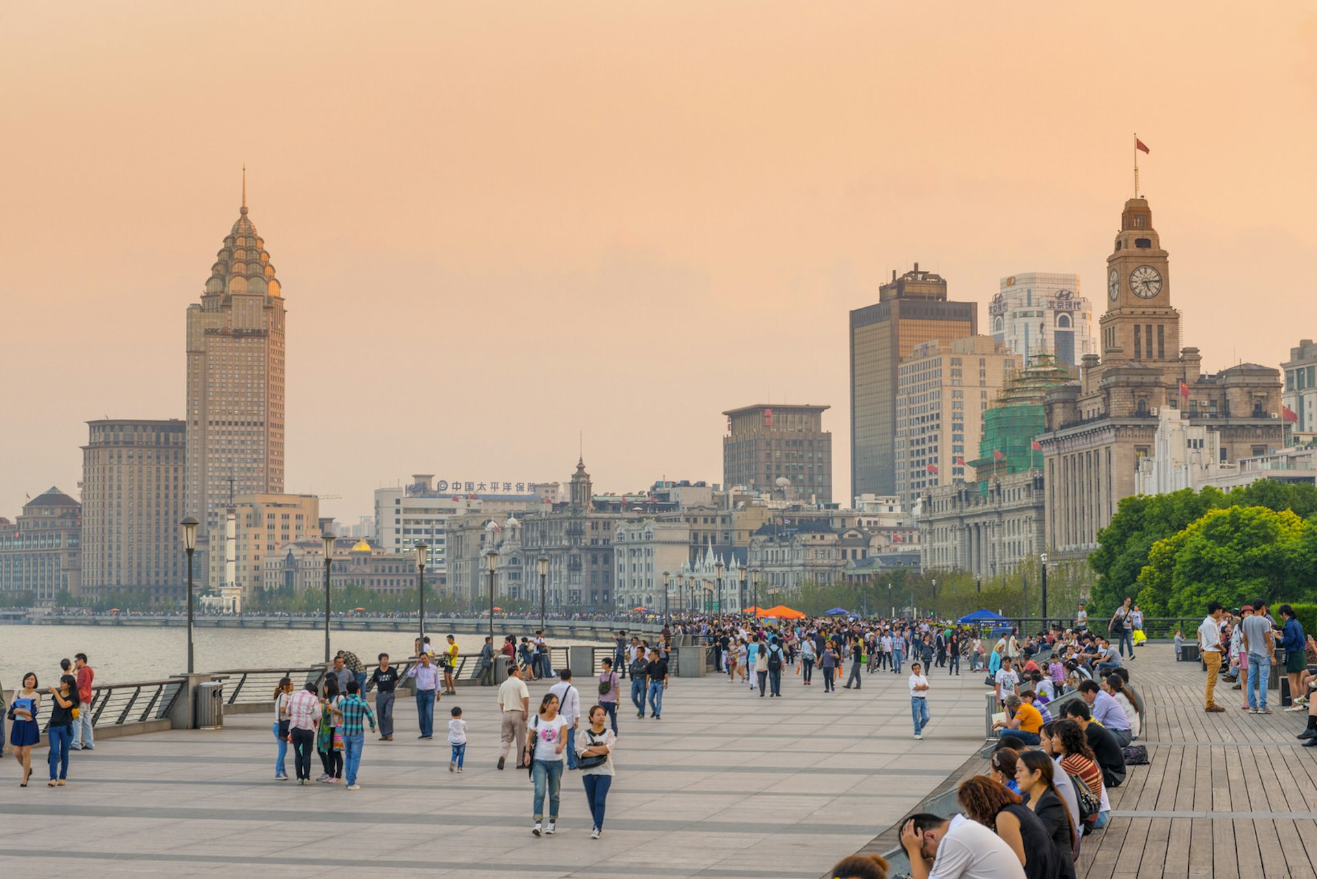 A stroll on the colonial Bund is Shanghai's best free activity © Alan Copson / Getty