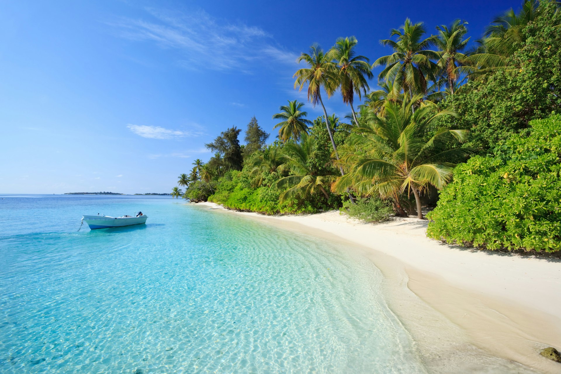 Your archetypal island paradise: just another day in the Maldives © Matteo Colombo / Getty Images