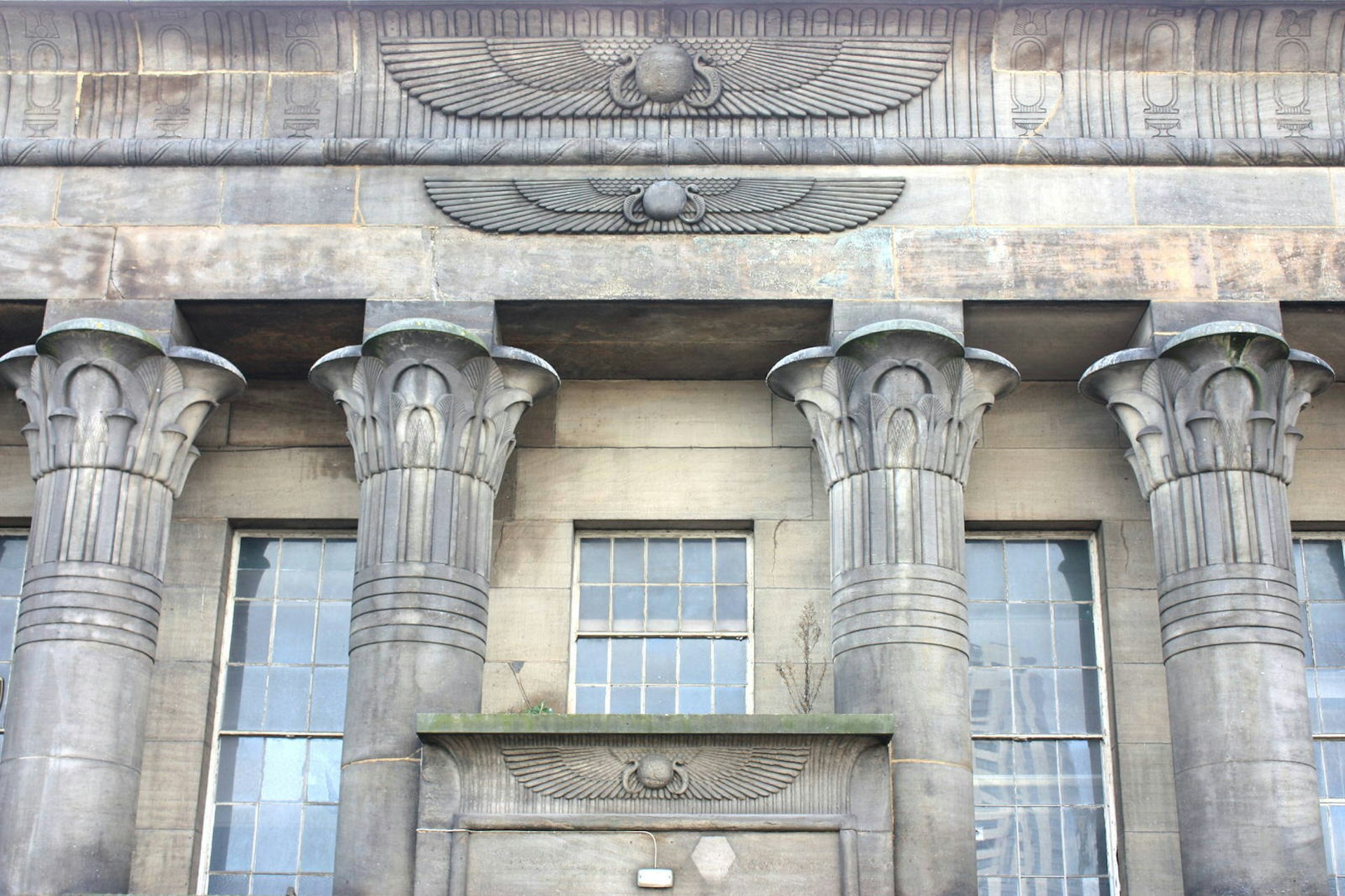 Temple Works' Egyptian-style facade was once topped by grazing sheep © Lorna Parkes / Lonely Planet