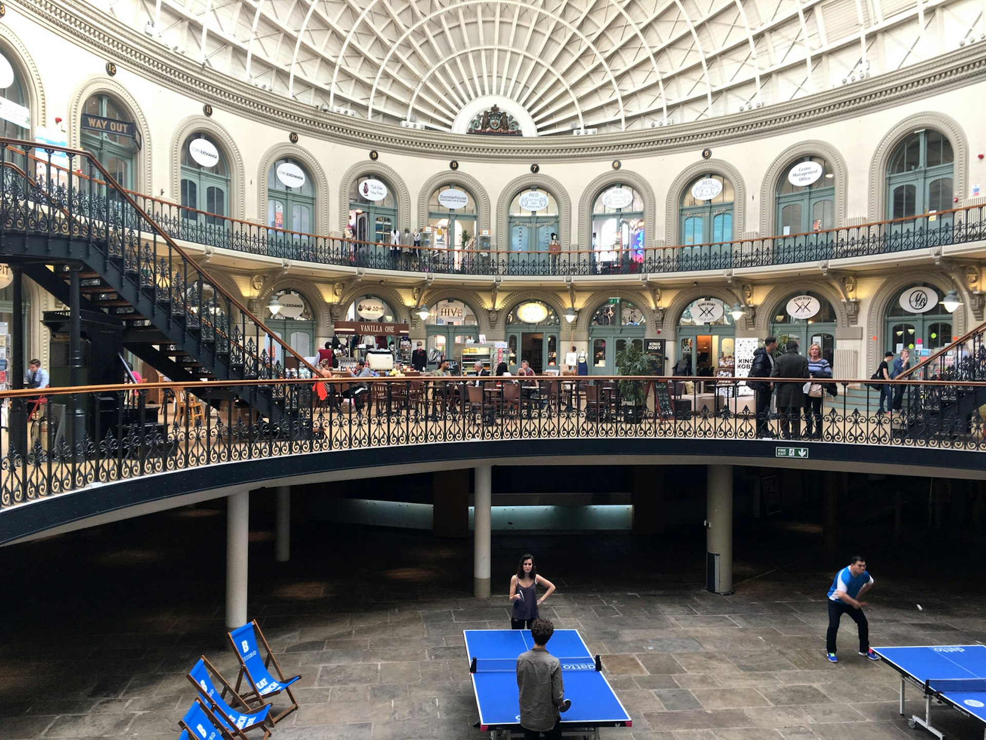 The Corn Exchange offers independent shops upstairs and pop-up events below © Lorna Parkes / Lonely Planet