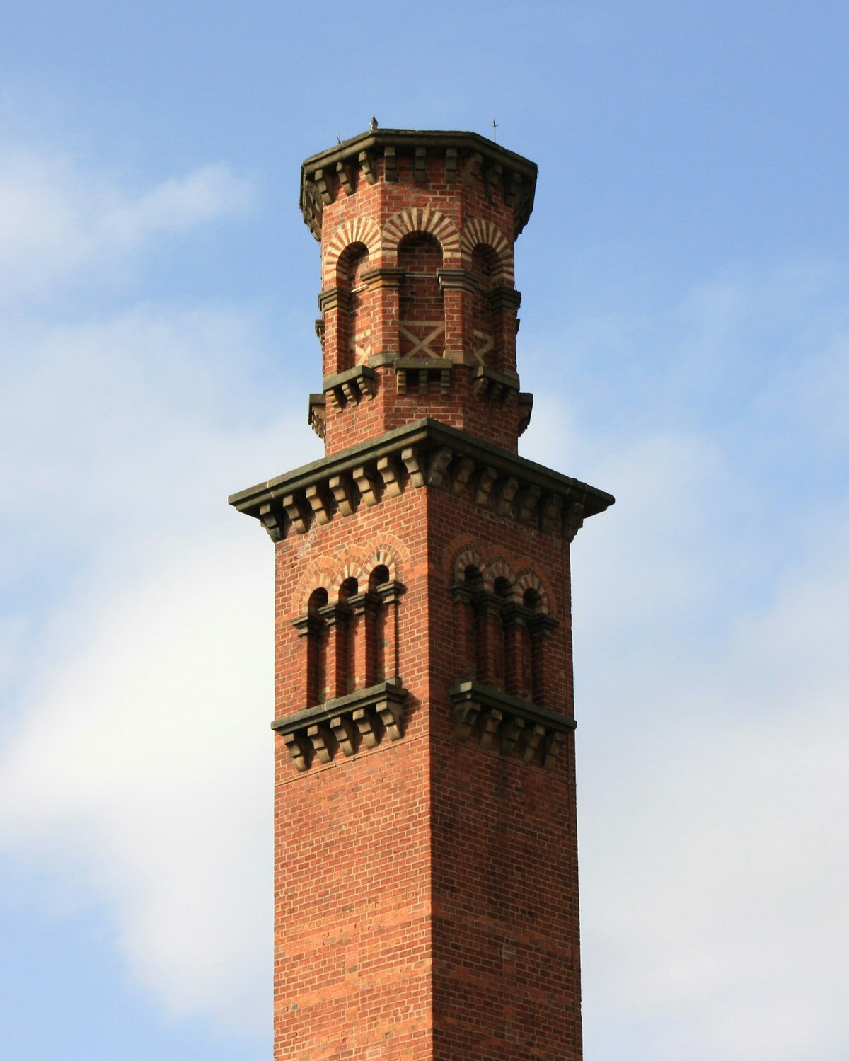 One of Tower Works' startling Italianate chimneys © Lorna Parkes / Lonely Planet