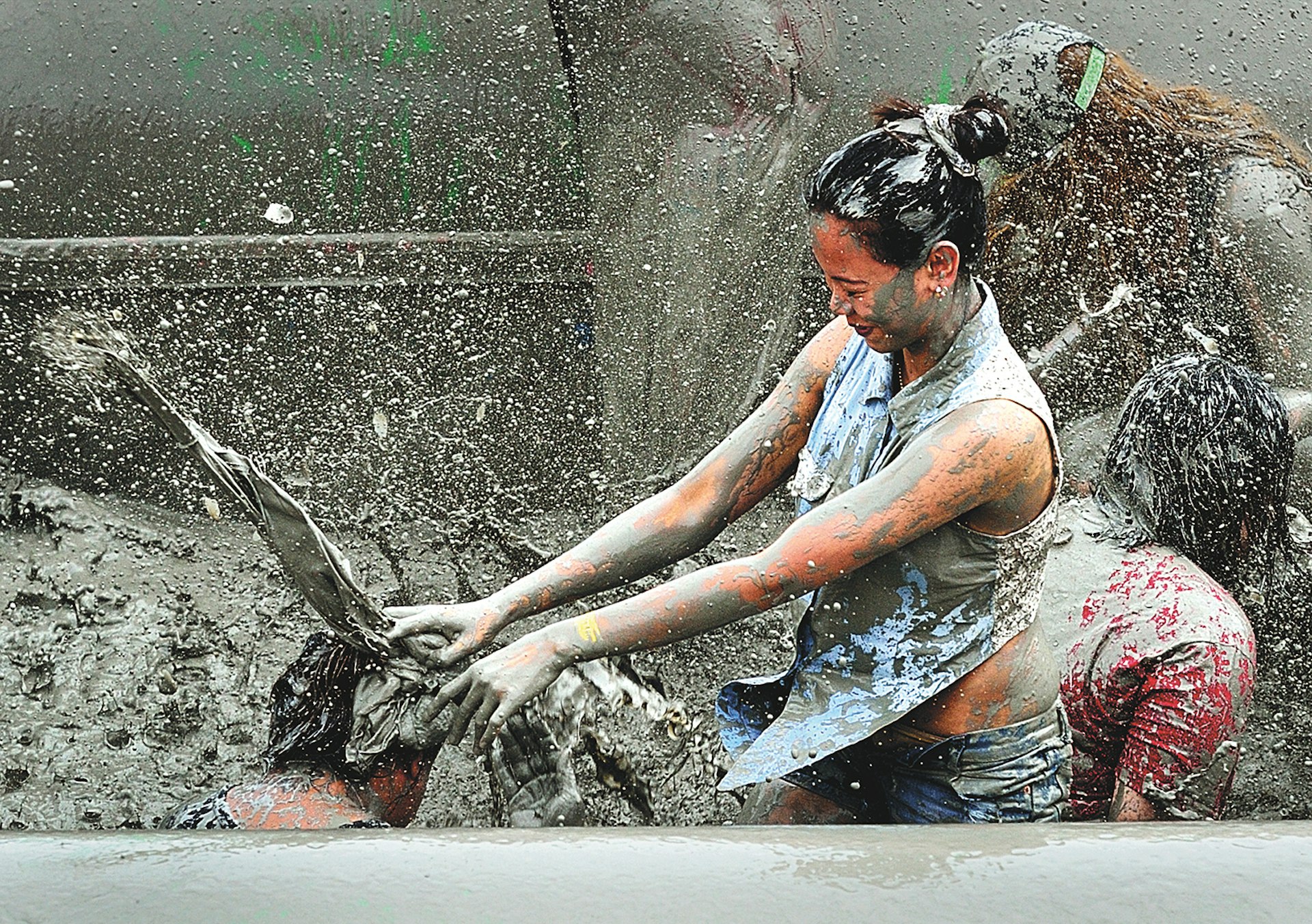 Get your hands – and everything else – dirty at the Boryeong Mud Festival © Boryeong Mud Festival