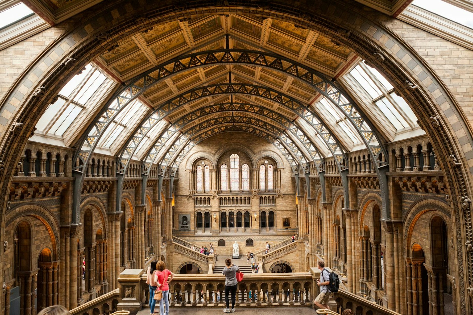 The Natural History Museum's soaring main hall: just one of London's free attractions © Ileana_bt / Shutterstock