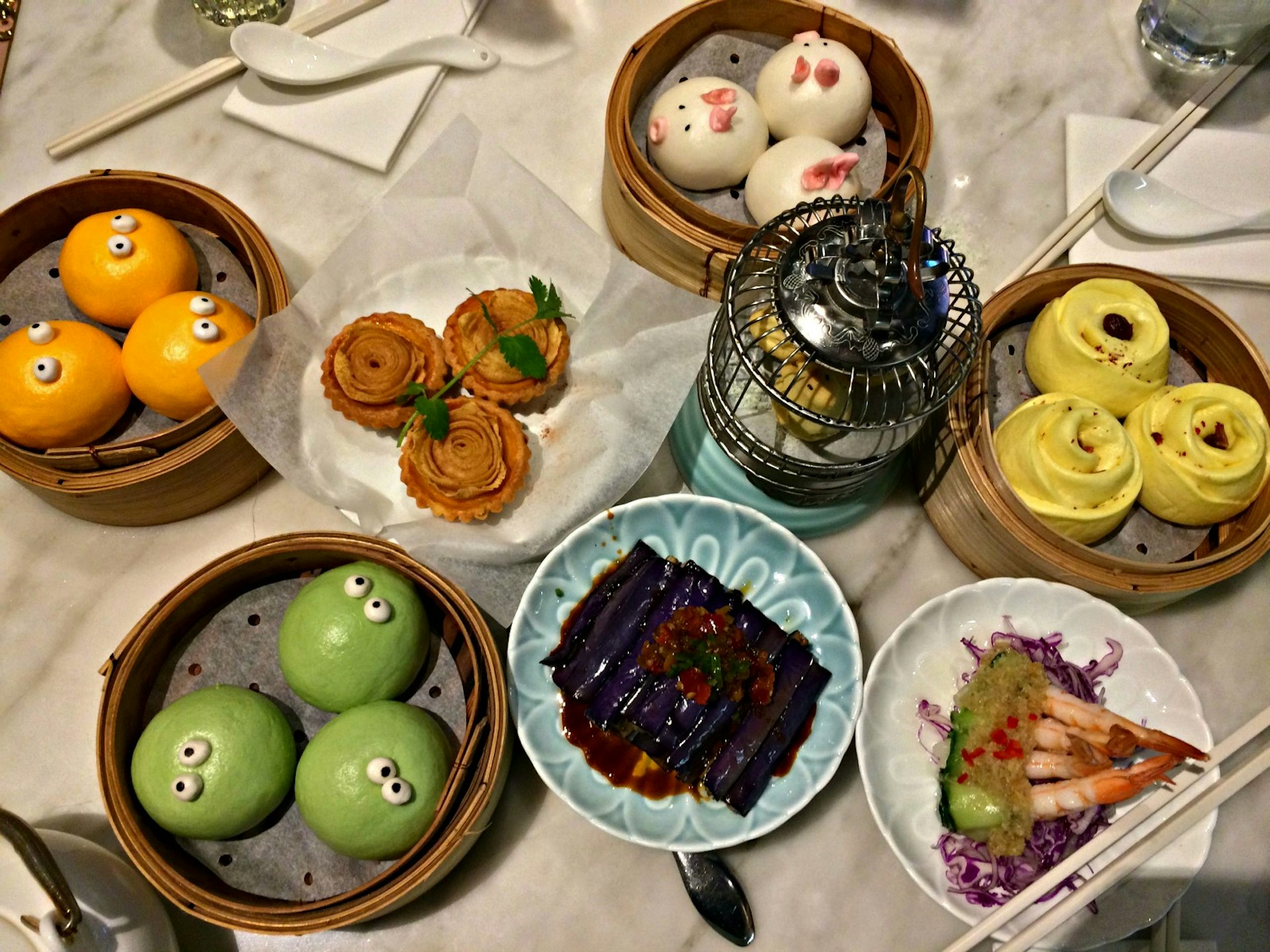 An array of the treats on offer at Yum Cha Emily Petsko / Lonely Planet